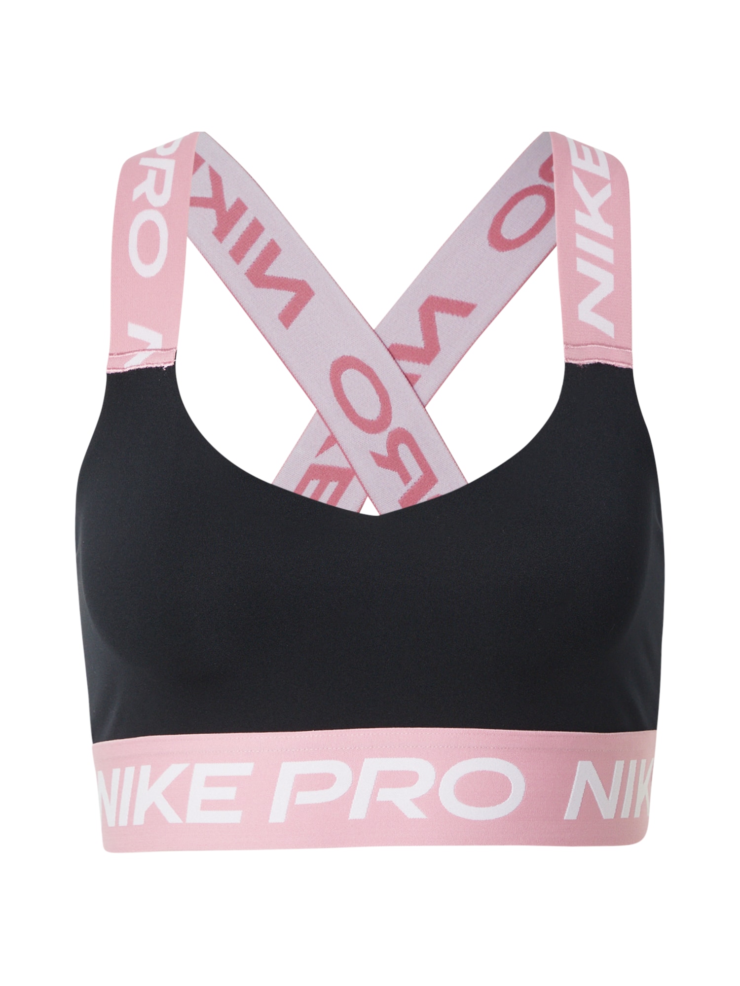 NIKE Sportmelltartók  fáradt rózsaszín / fekete / fehér akciós termékkép 1