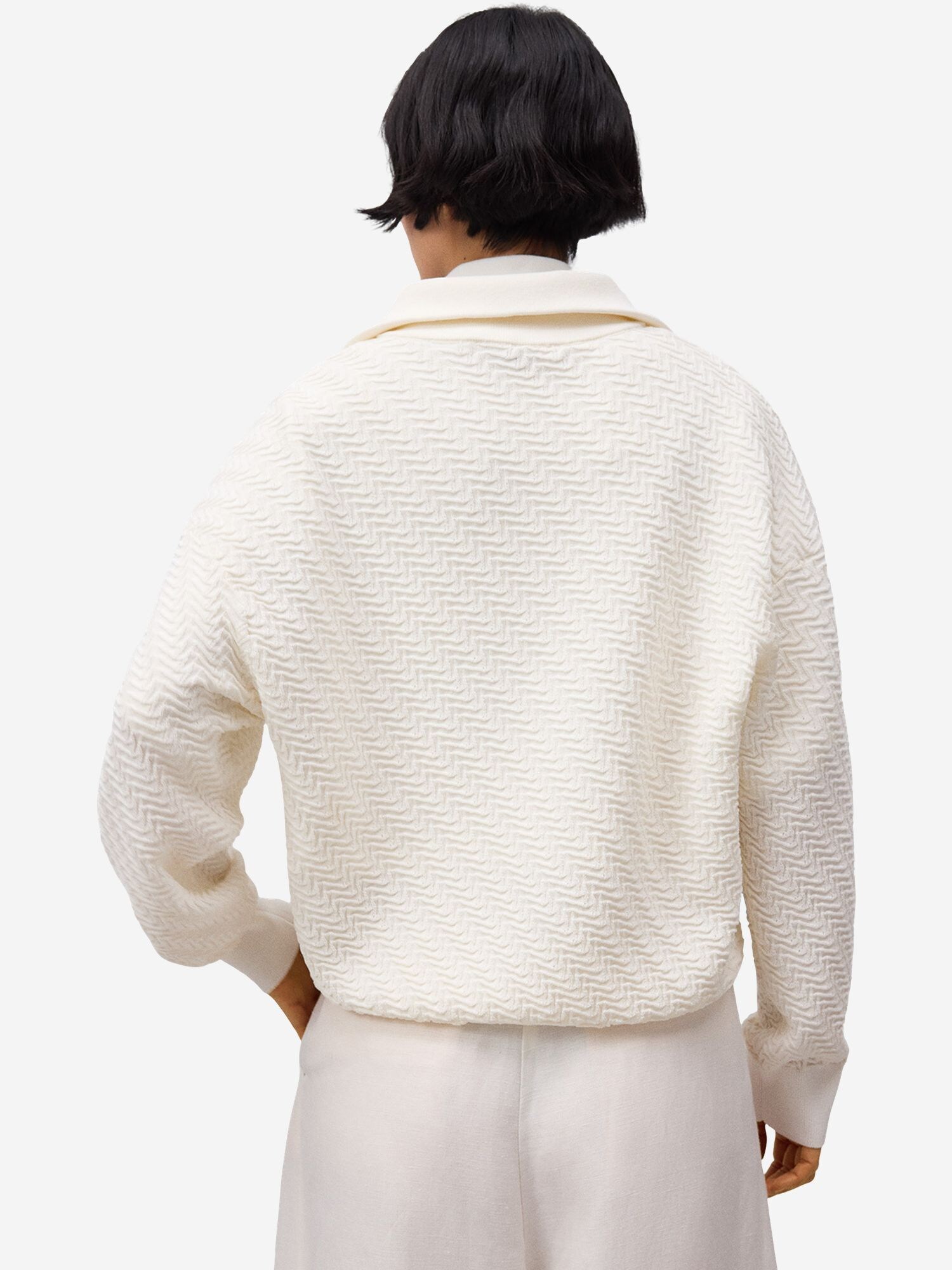 Thumbnail - Adolfo Dominguez Adolfo Dominguez Damenpullover aus recyceltem Polyester Damenpullover aus recyceltem Polyester