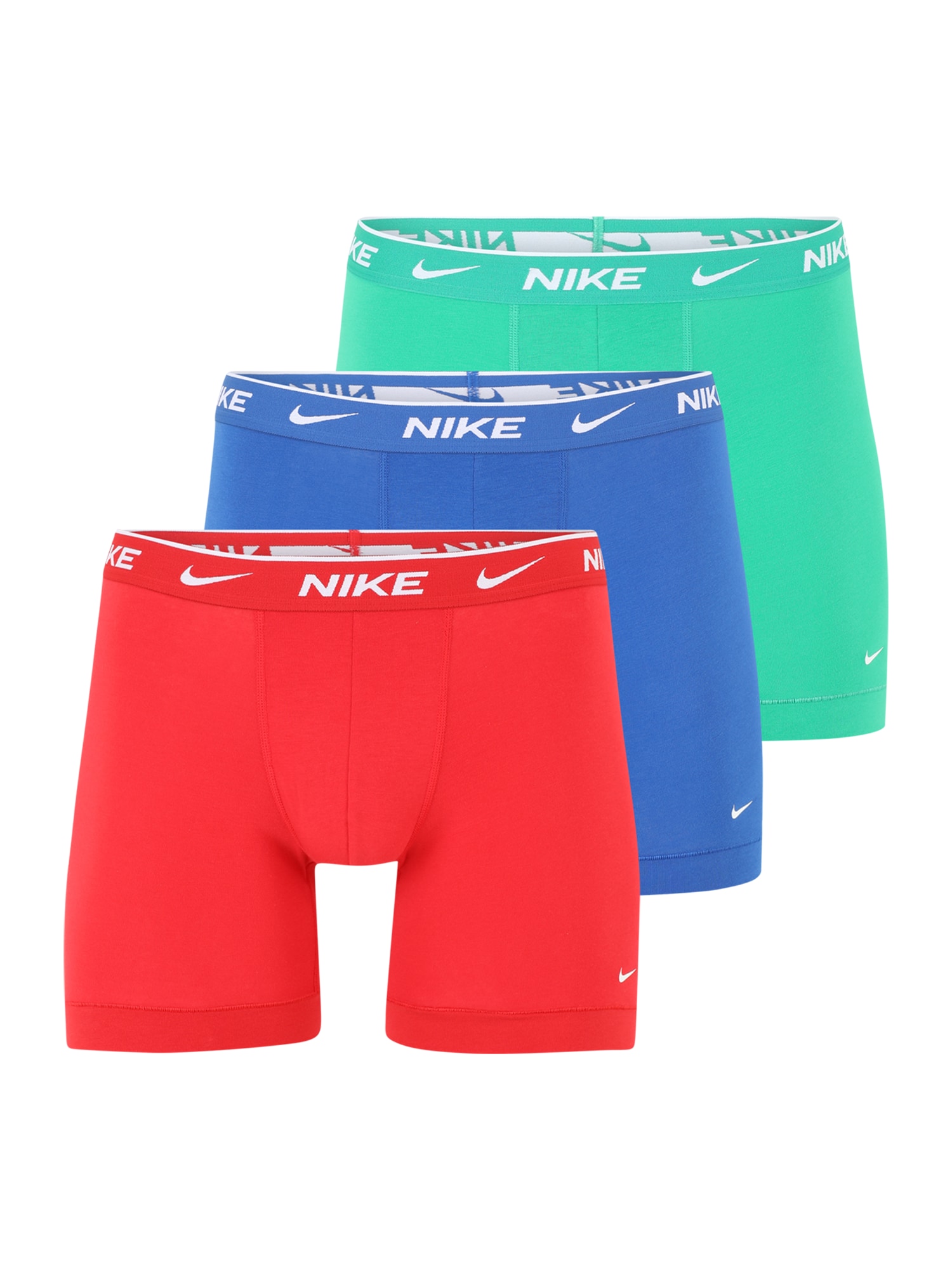 NIKE Sport alsónadrágok  kék / zöld / piros akciós termékkép 1