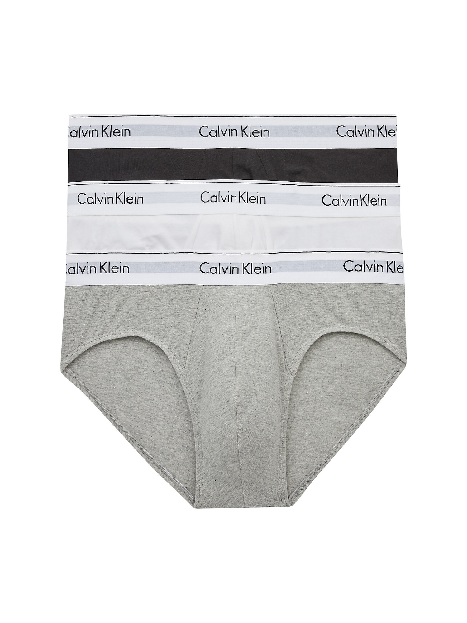 Calvin Klein Underwear Slip  siva melange / crna / bijela