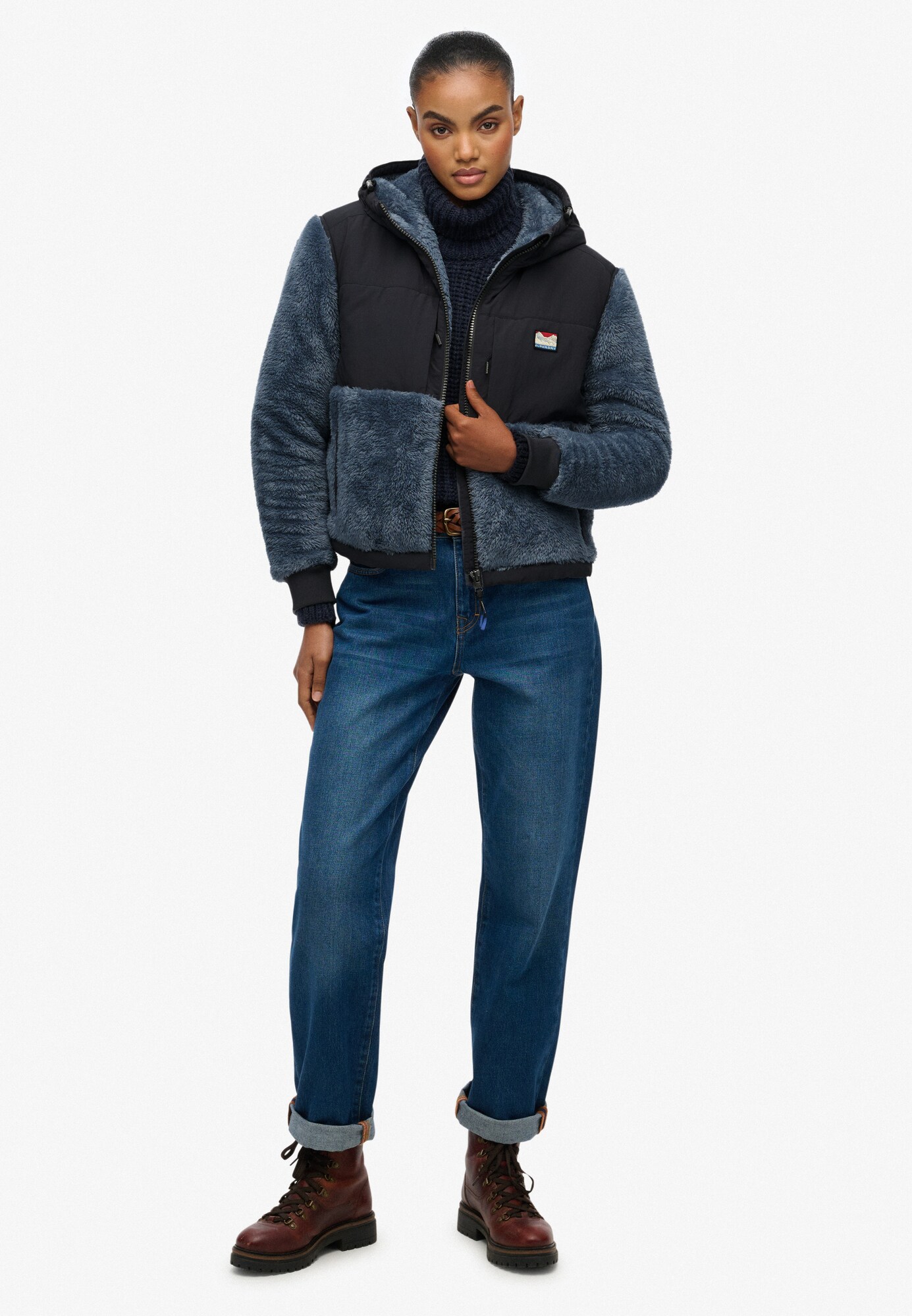 Superdry & Co Chaqueta de entretiempo marino / navy – imagen 3