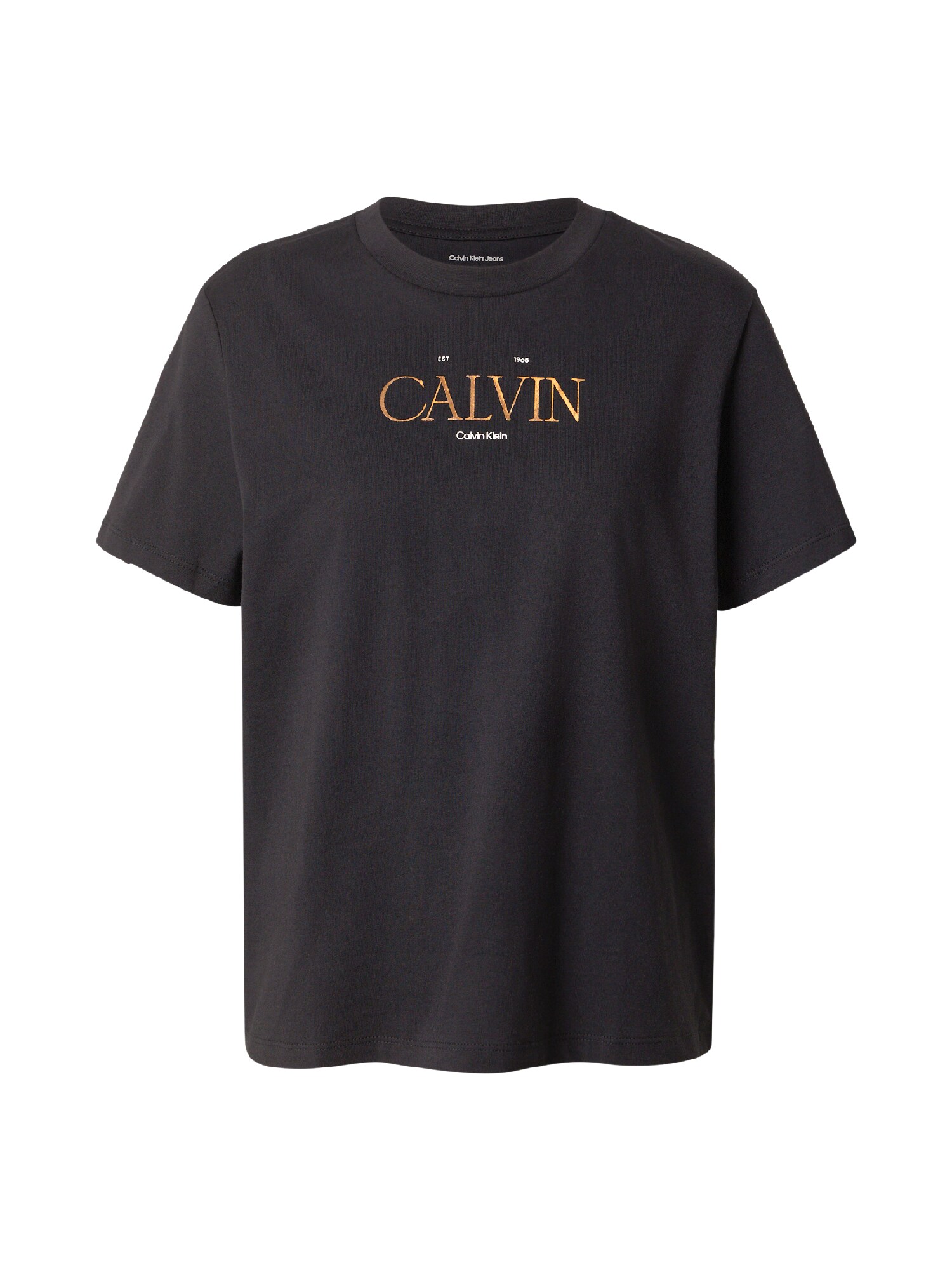 Calvin Klein Jeans Camiseta 'CLASSIC'  oro / negro