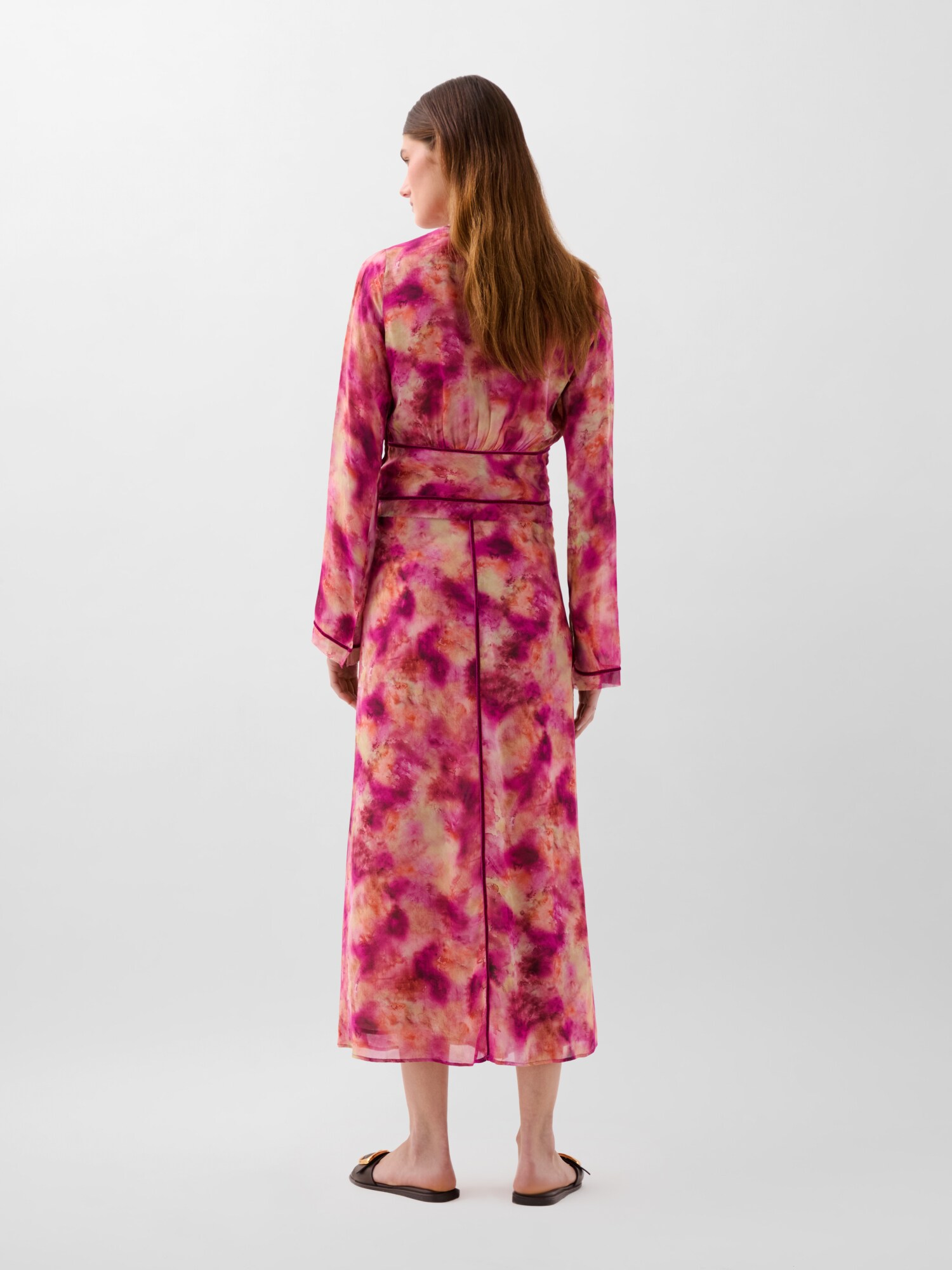 Thumbnail - Scalpers Tie Velvet Print Skirt