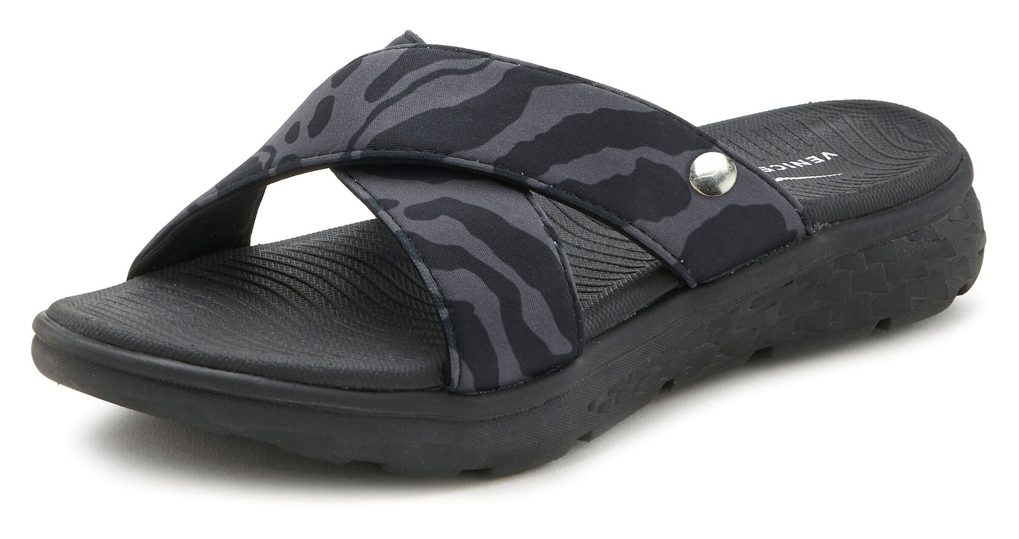 VENICE BEACH Saboți  gri închis / negru