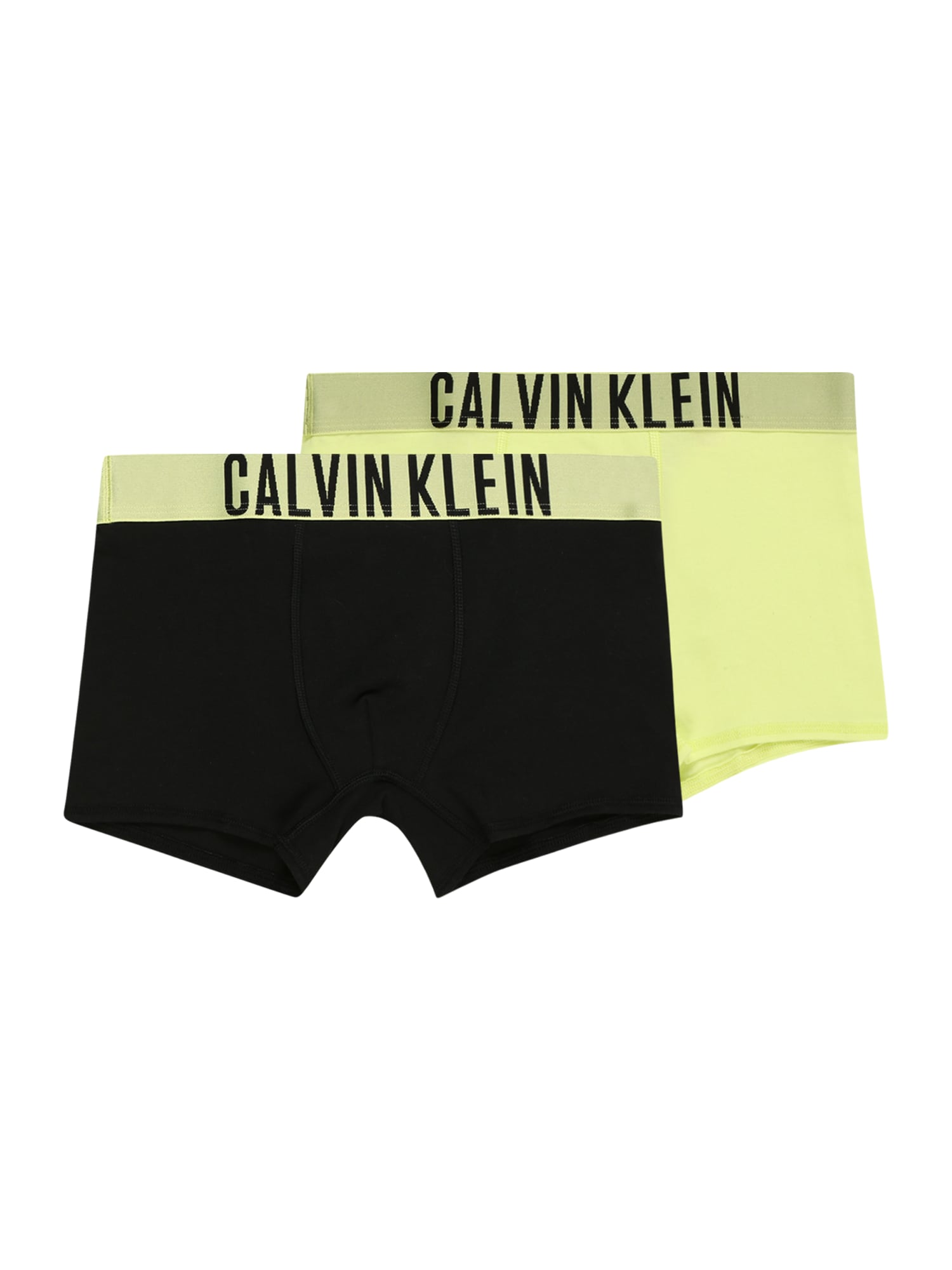 Calvin Klein Underwear Spodnjice  pastelno rumena / črna