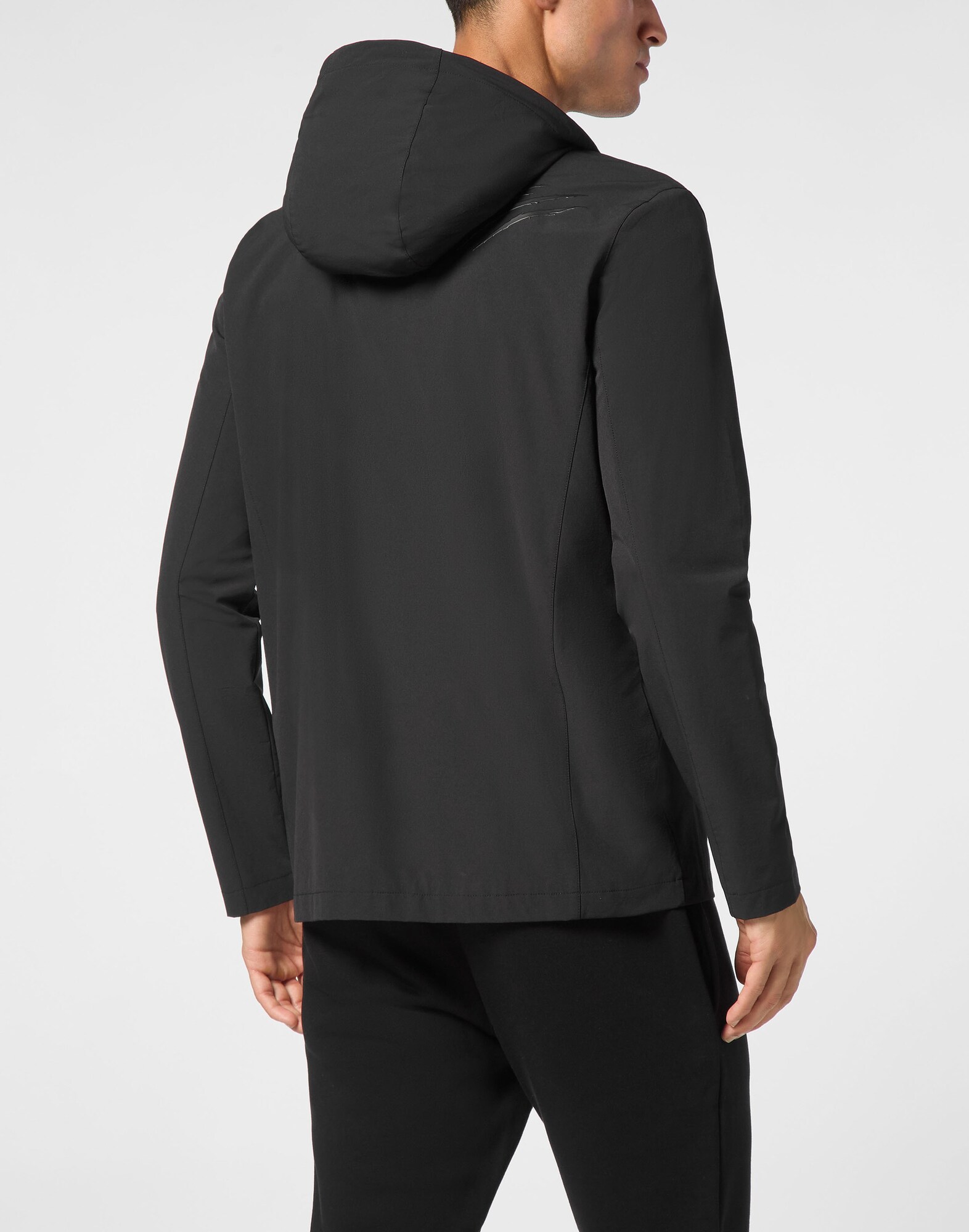 Plein Sport Sudadera con cremallera  negro / blanco – imagen 10