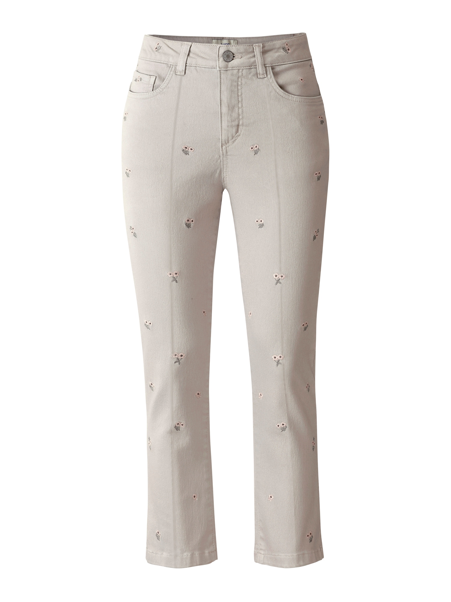heine Jeans  gri deschis / alb