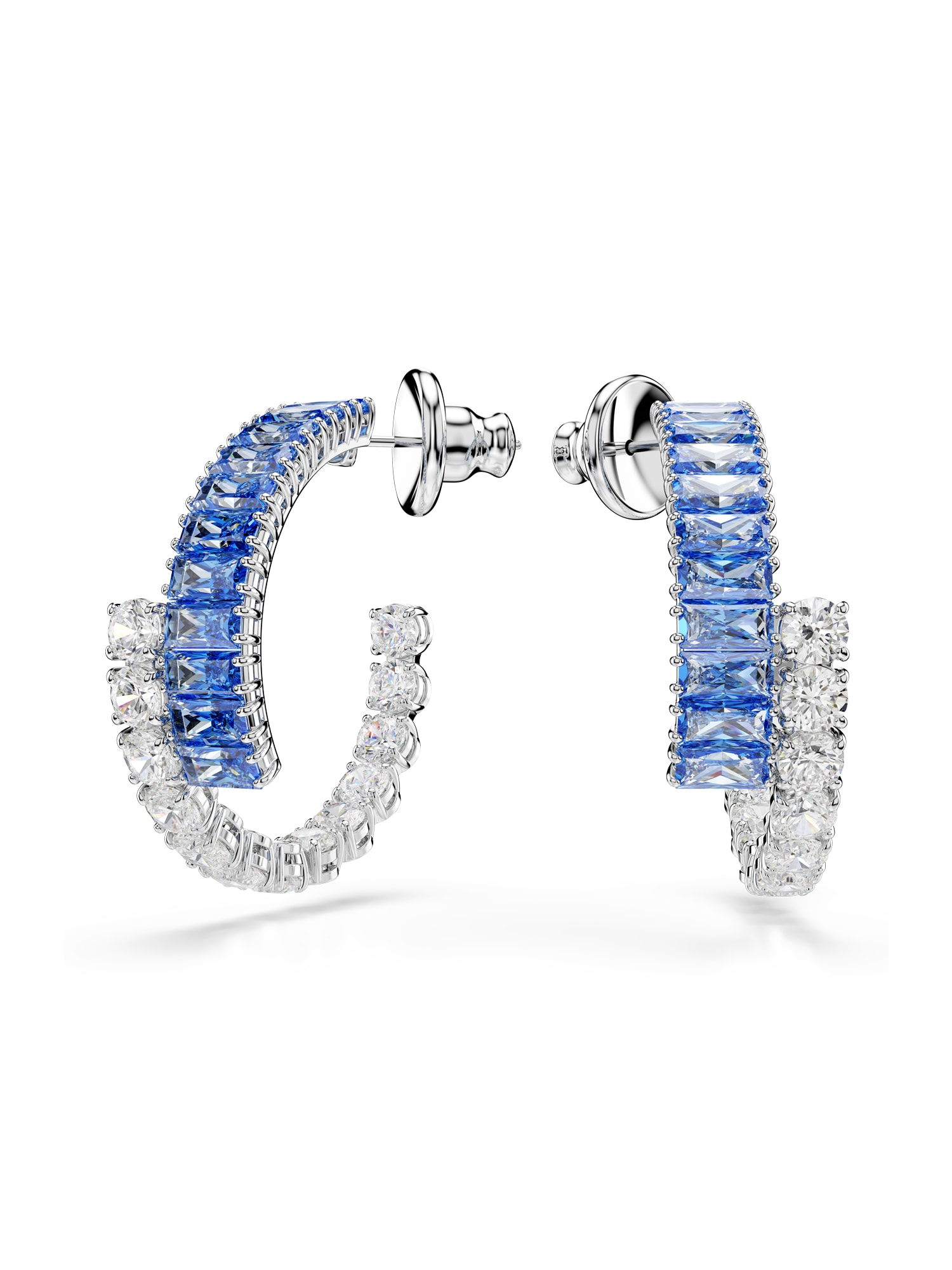 Swarovski Fülbevalók kék / átlátszó akciós termékkép 1