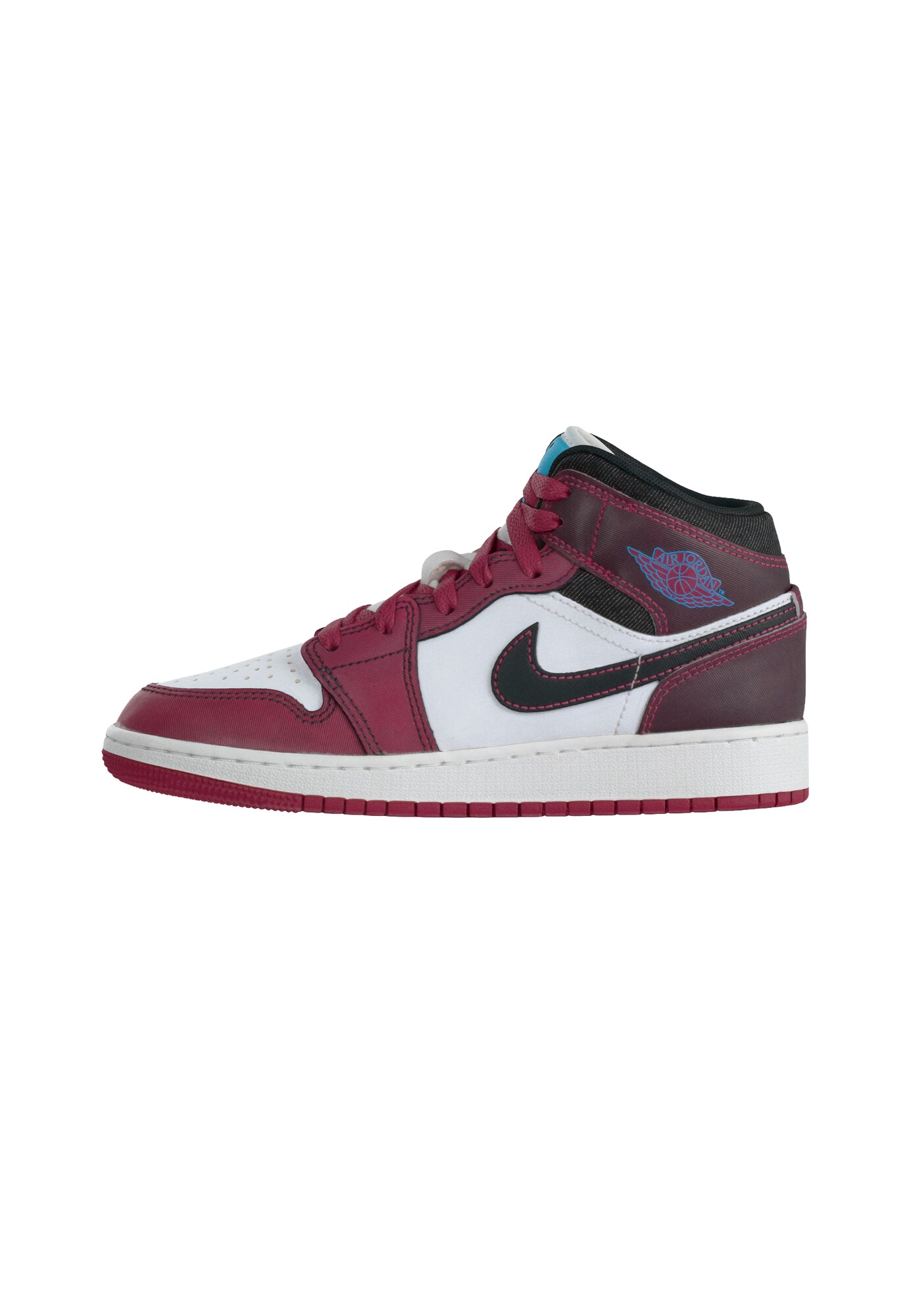 Jordan Tenisky 'Air Jordan 1 Mid SE'  baklažánová / farba lesného ovocia / biela