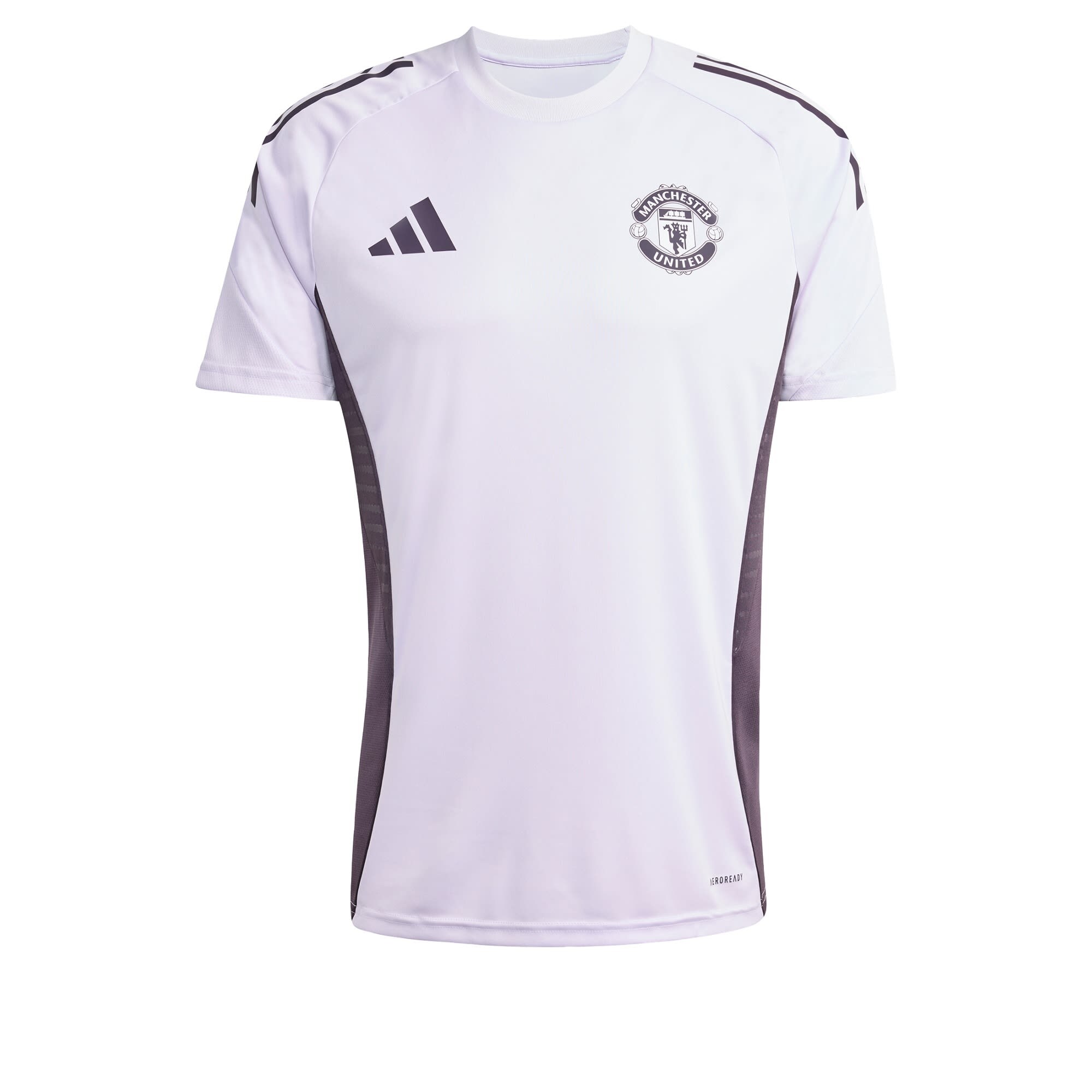 ADIDAS PERFORMANCE Camiseta de fútbol 'Manchester United Tiro 25' lila pastel / negro