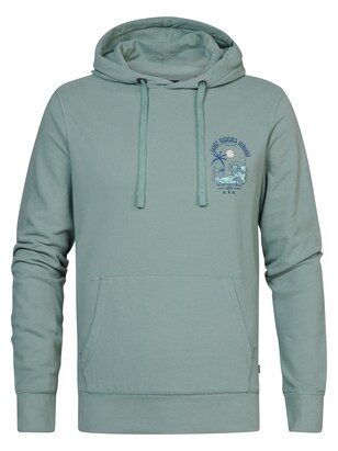 Petrol Industries Sweatshirt ‘Breeze’ Marine / Lichtblauw / Pastelgroen