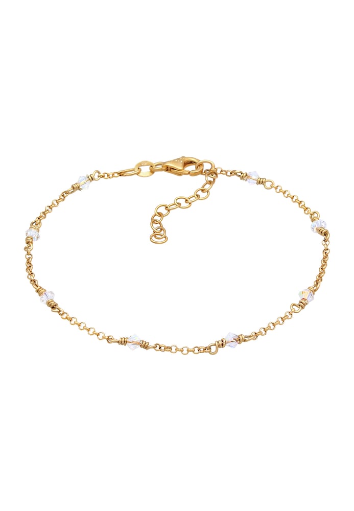 ELLI Armband Damen Größe 16 gold / transparent