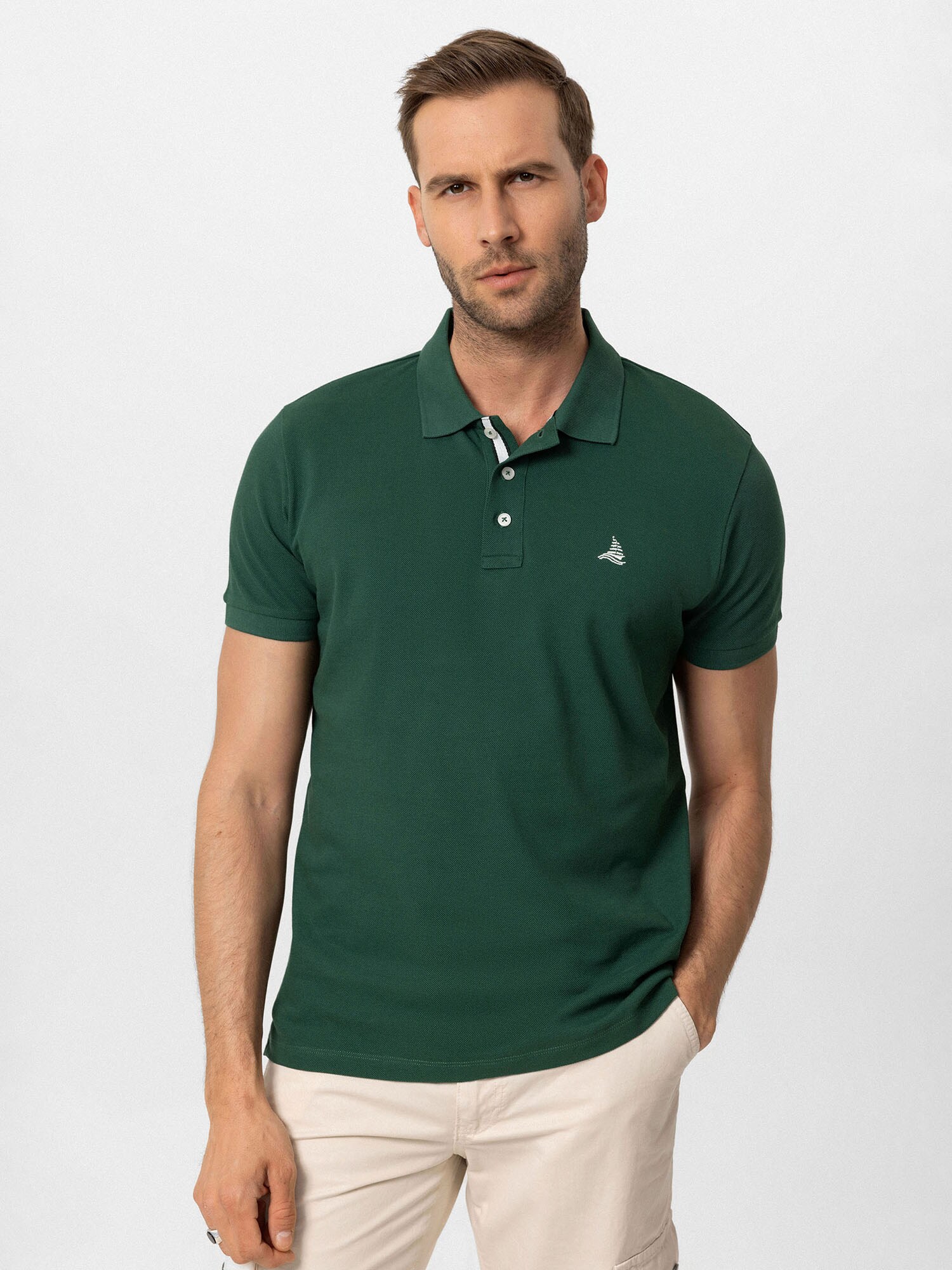 By Diess Collection Póló  zöld / fehér termék 2. képe