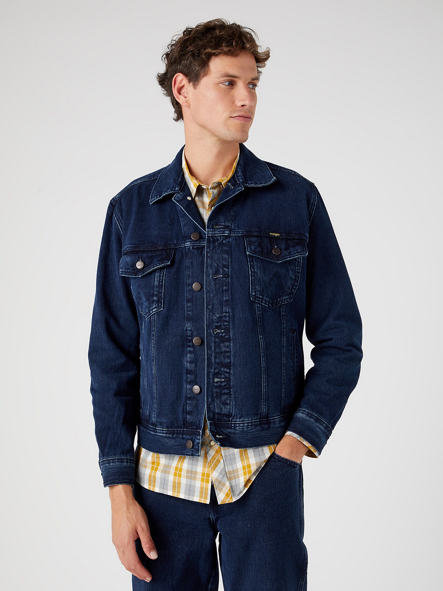 WRANGLER Átmeneti dzseki 'AUTHENTIC JACKET'  kék farmer termék 2. képe