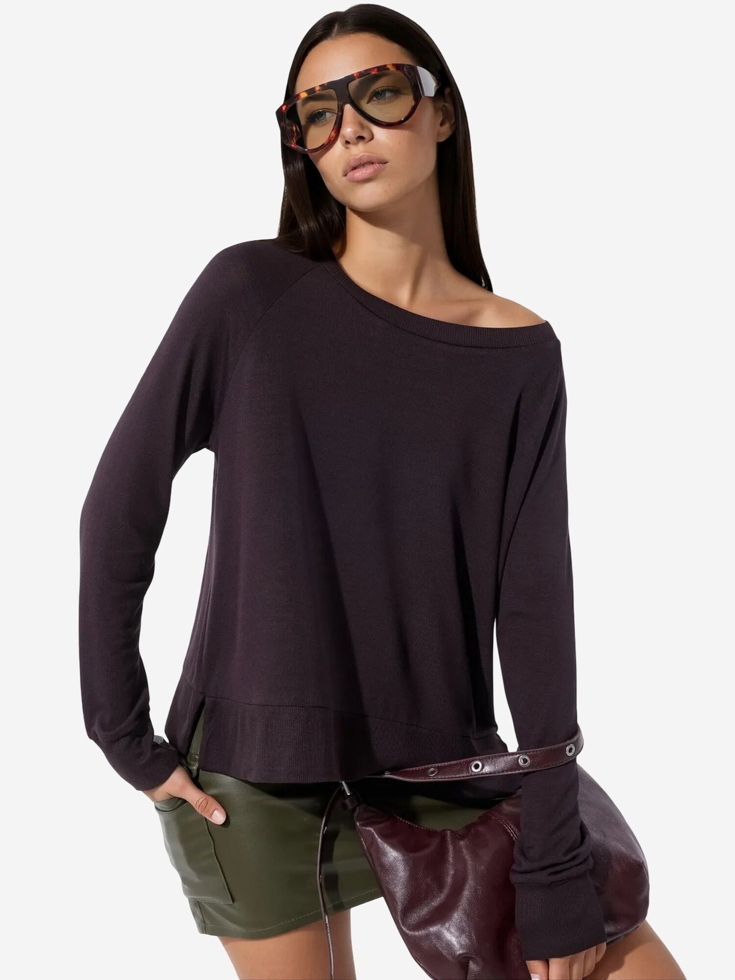 Busem Pulover 'Pullover' crna