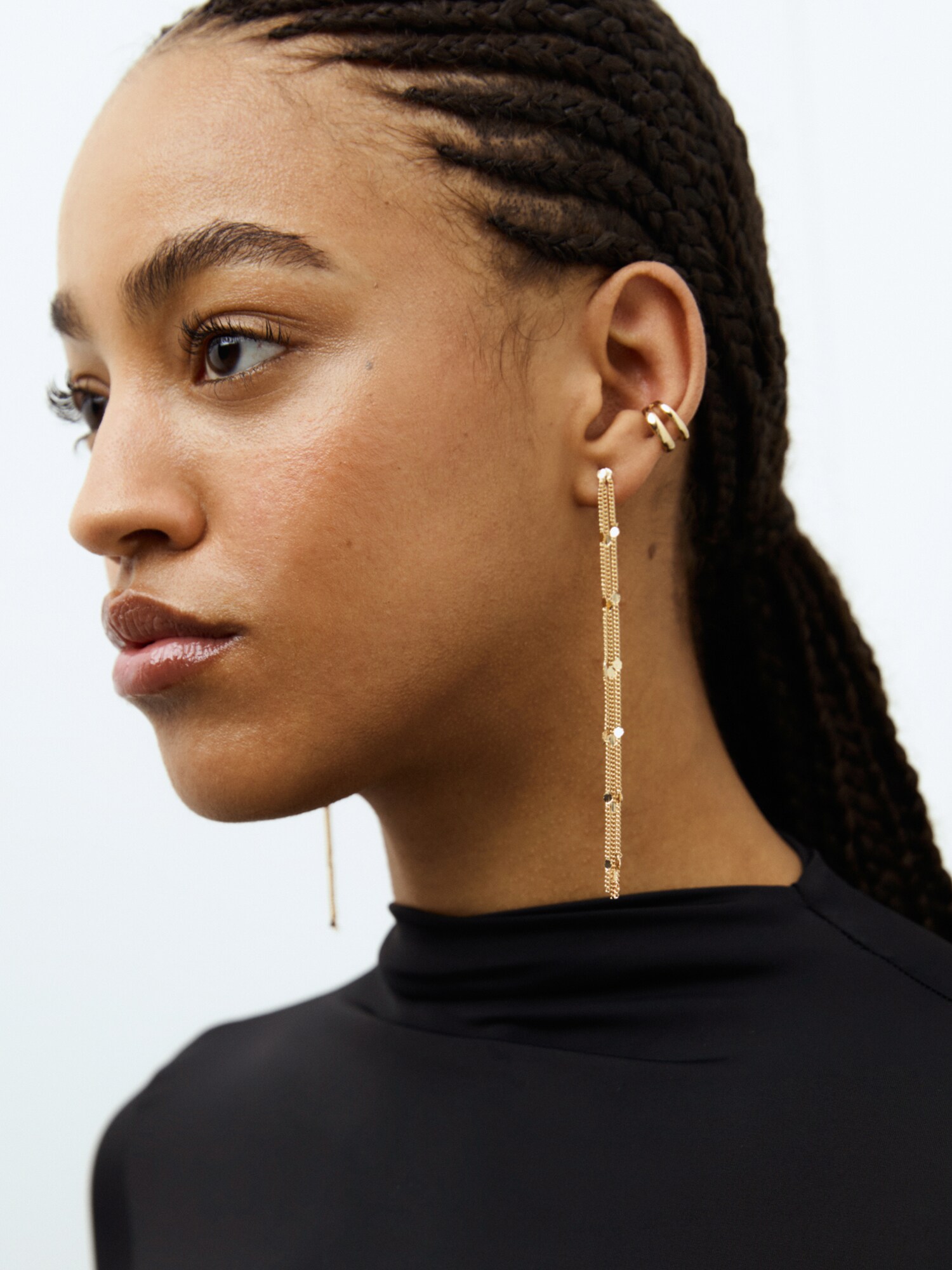 Pull&Bear Ékszer szett  arany / átlátszó / gyöngyház-fehér termék 2. képe