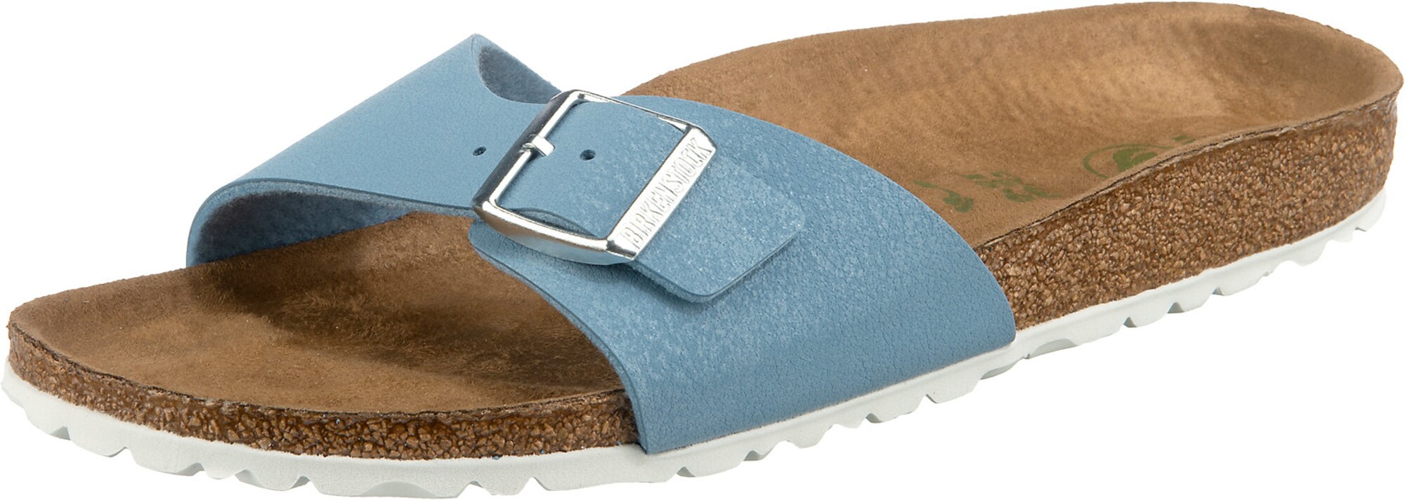 BIRKENSTOCK Šlepetės 'Madrid'  mėlyna dūmų spalva