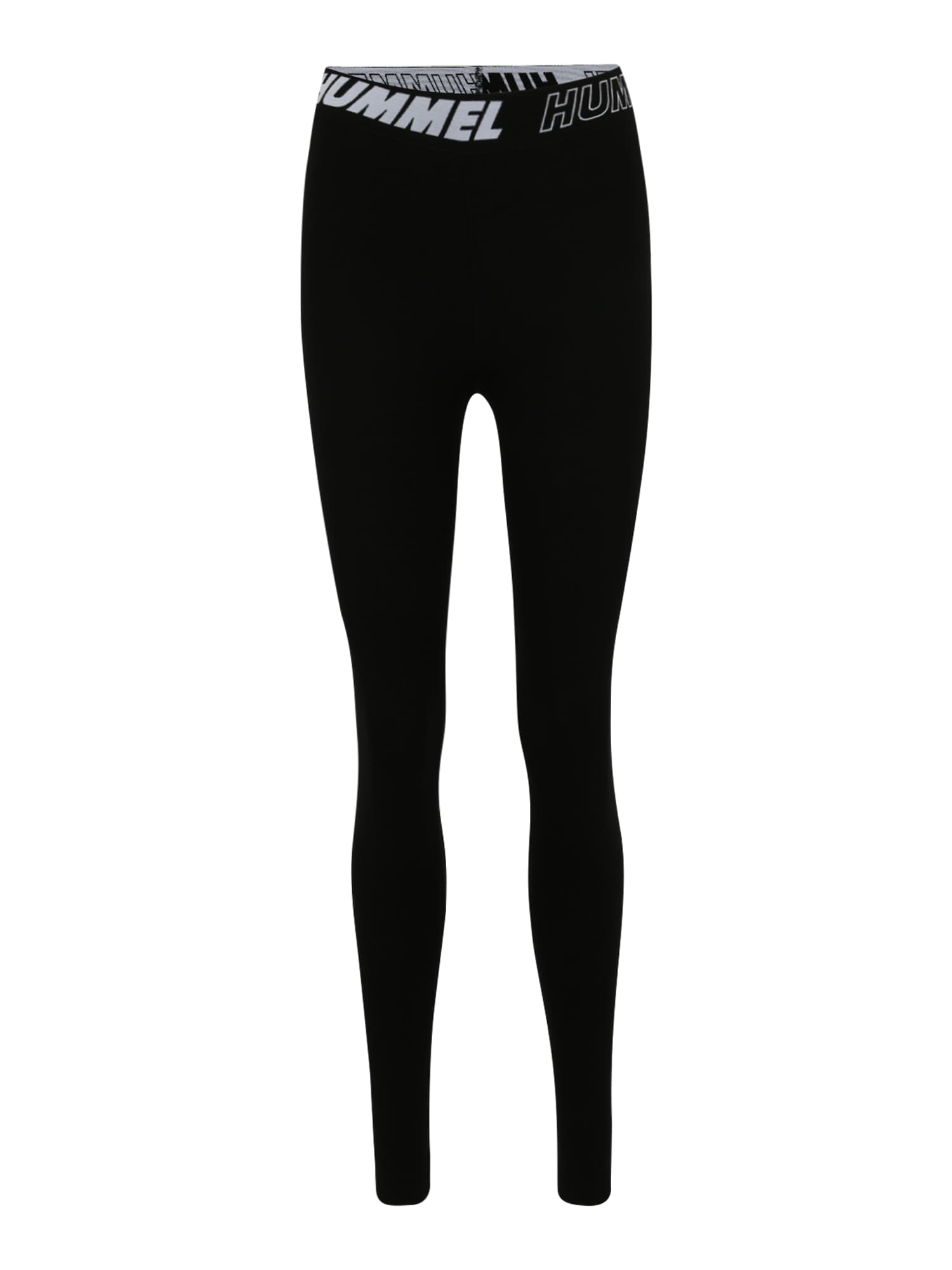 Hummel Sportske hlače 'Maja'  crna / bijela