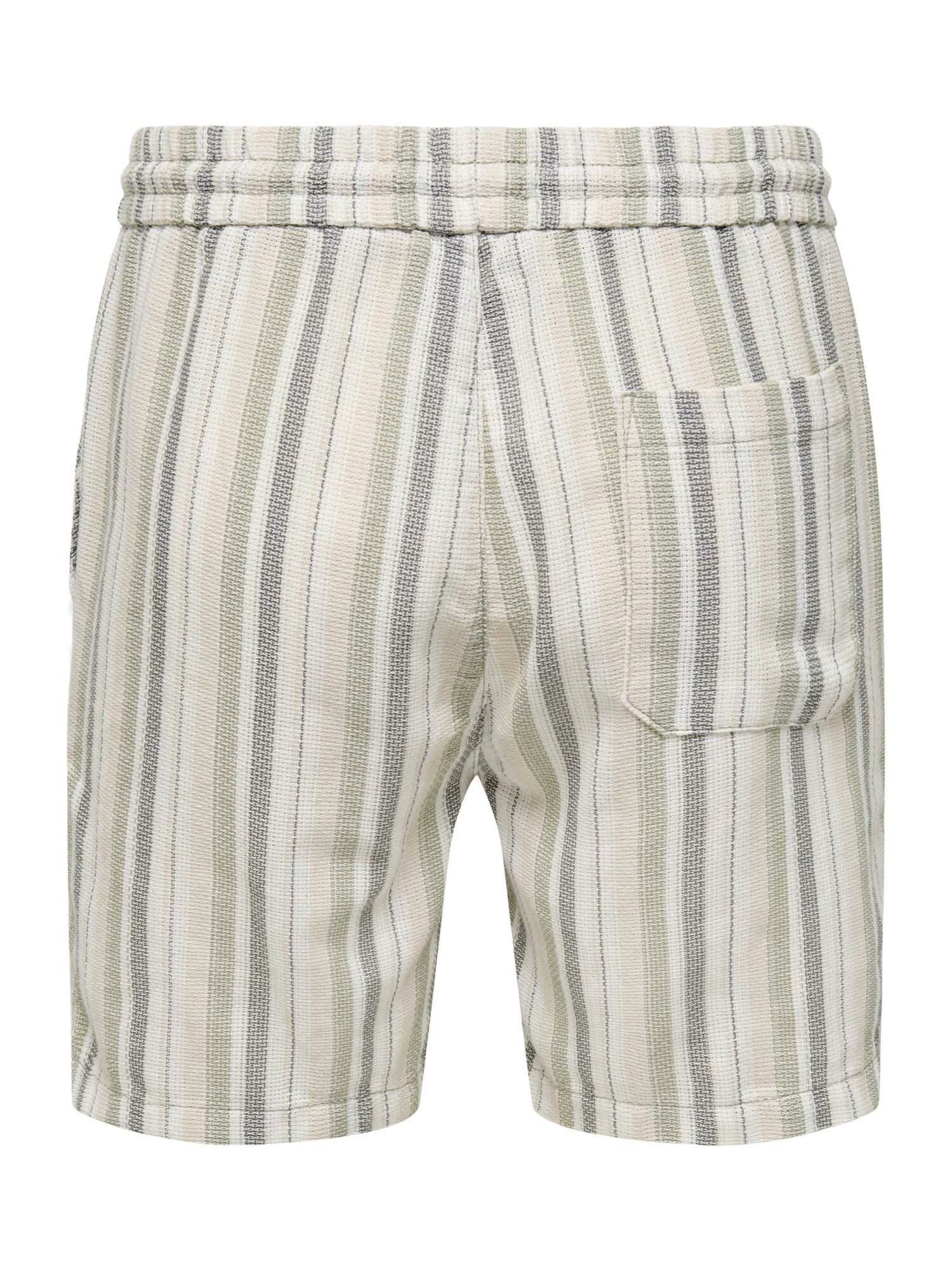 Only & Sons Nohavice 'ONSTrev' piesková / tmavozelená / biela (obrázok 5)