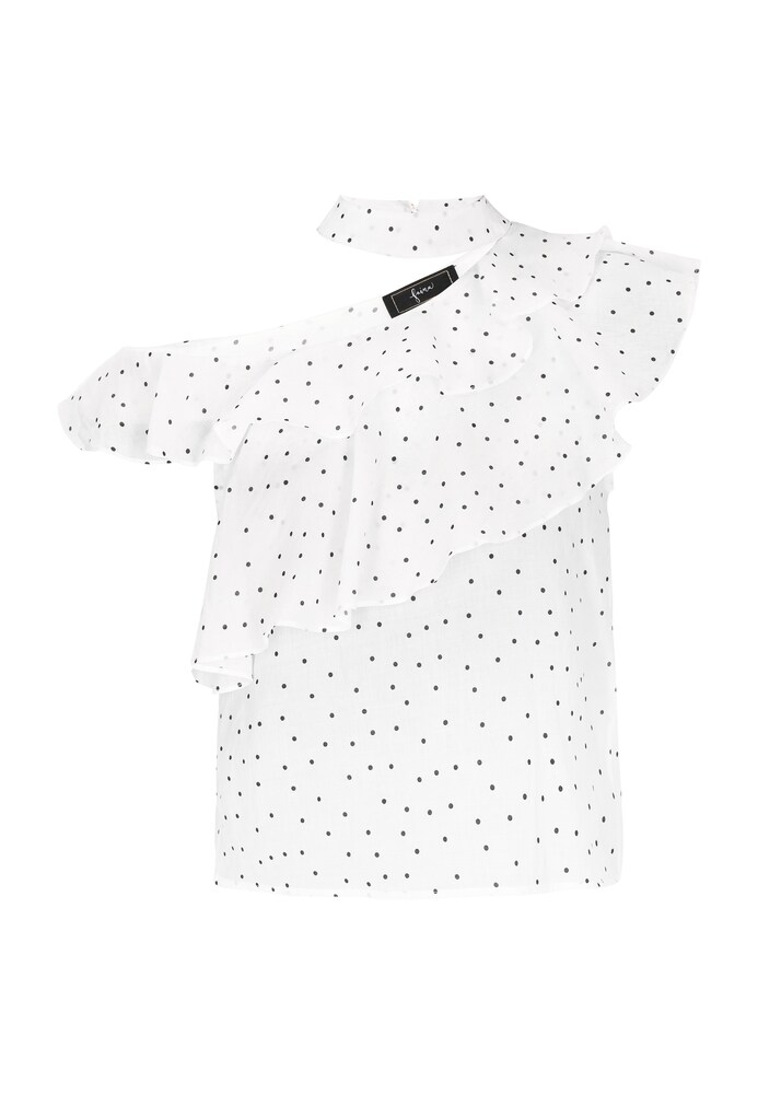 faina Bluse Damen Größe XL schwarz / offwhite