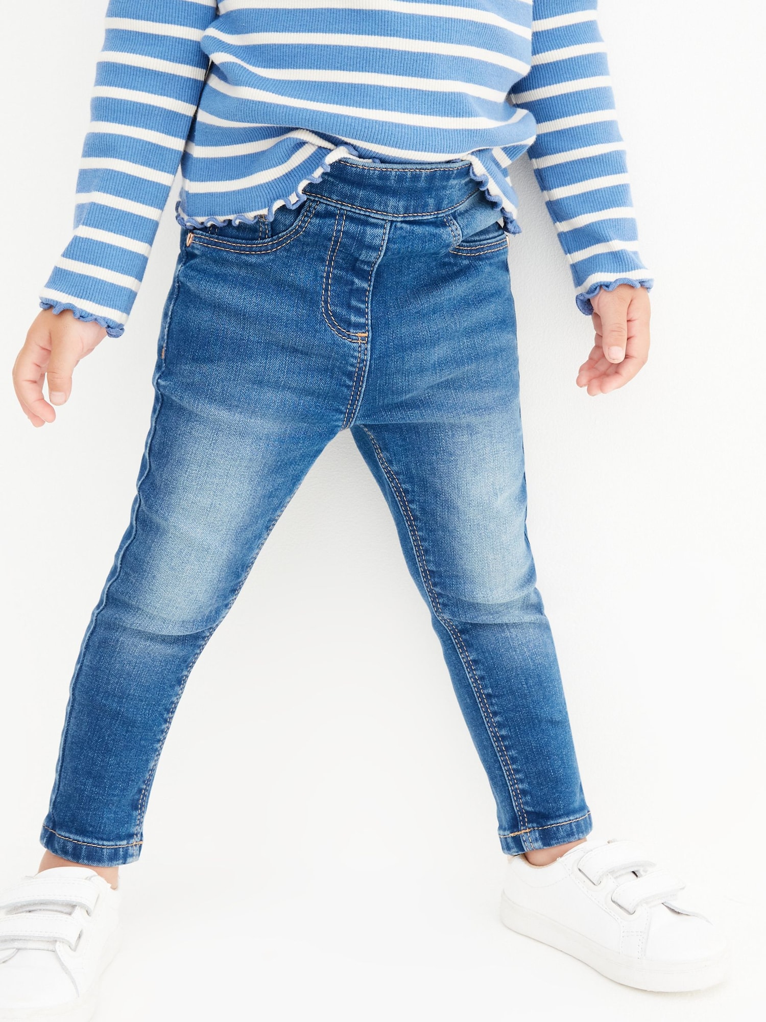 Next Džínsy  modrá denim