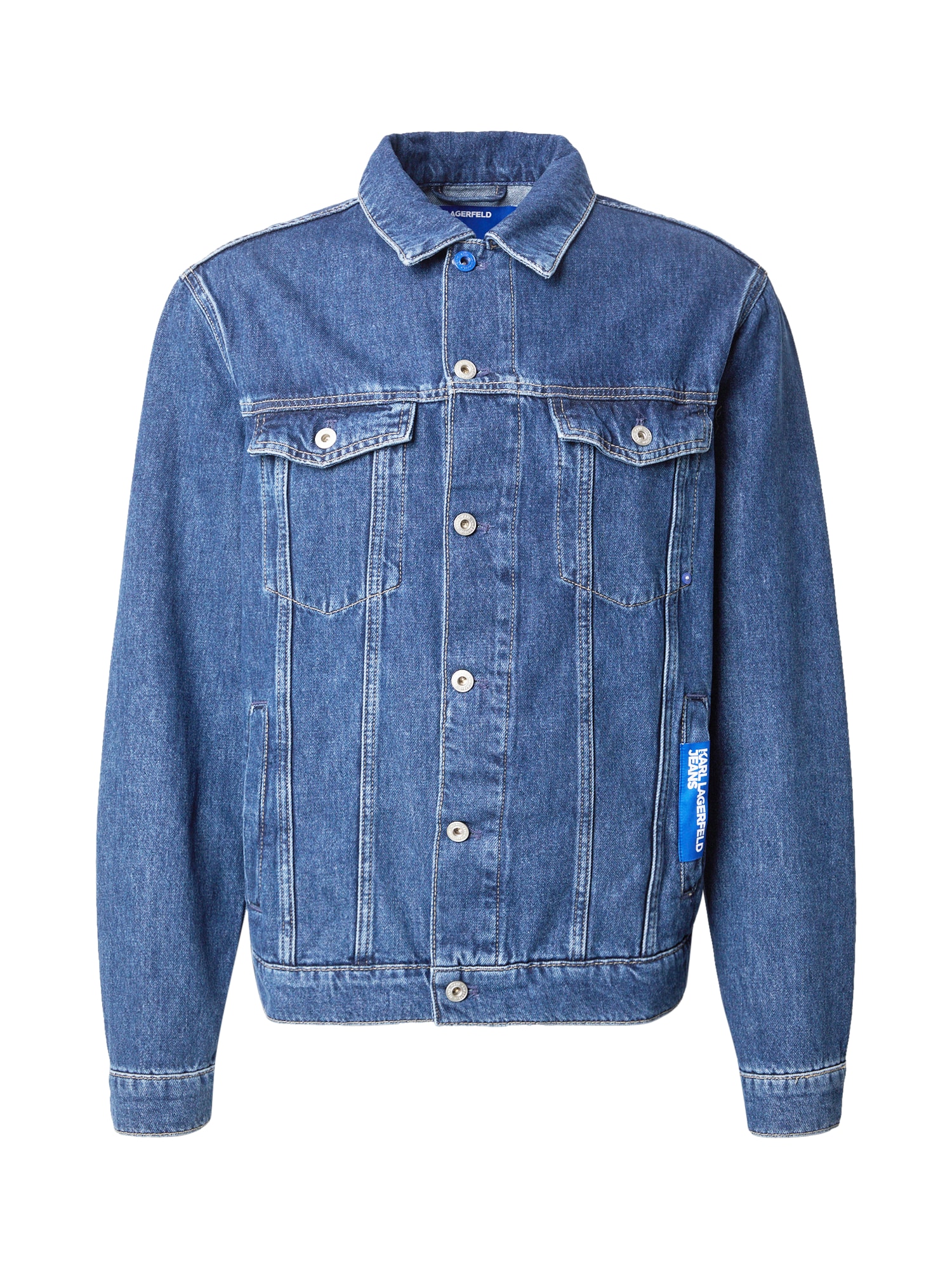 KARL LAGERFELD JEANS Geacă de primăvară-toamnă  albastru denim