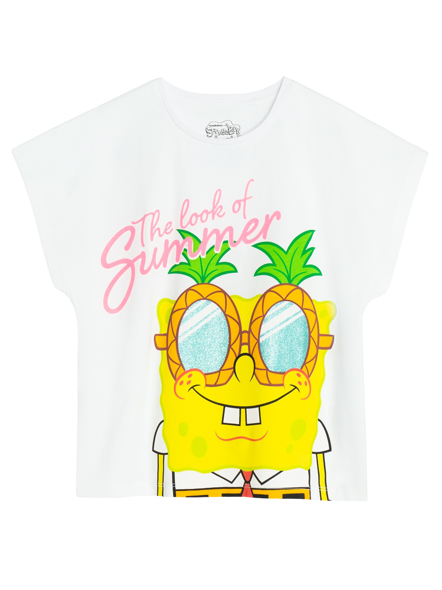 Cool Club Tricou  galben / verde / roz / alb