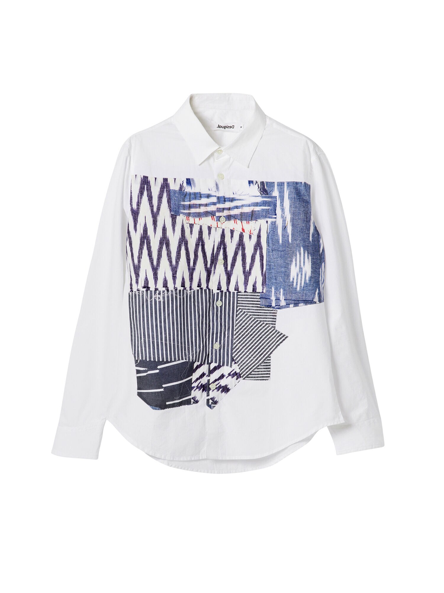 Desigual Ing 'Ikat'  kék / vérvörös / fehér akciós termékkép 1