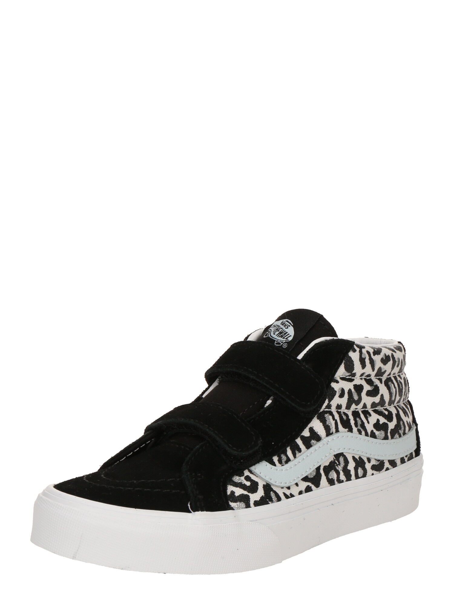 VANS Sportcipő 'SK8-Mid Reissue V'  fekete / ezüst / gyapjúfehér akciós termékkép 1