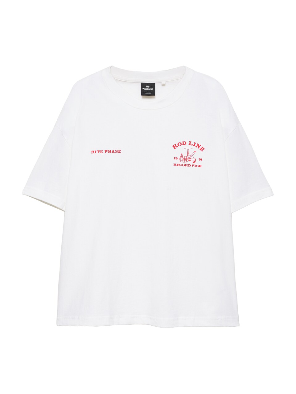 T-shirt 'STWD' duvblå / röd / svart