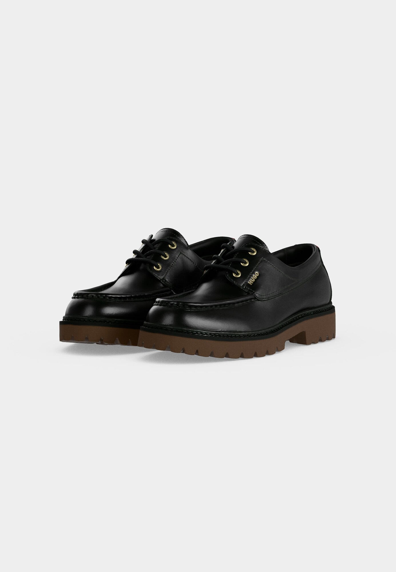 HUGO Zapatos con cordón 'Draven'  negro – imagen 2