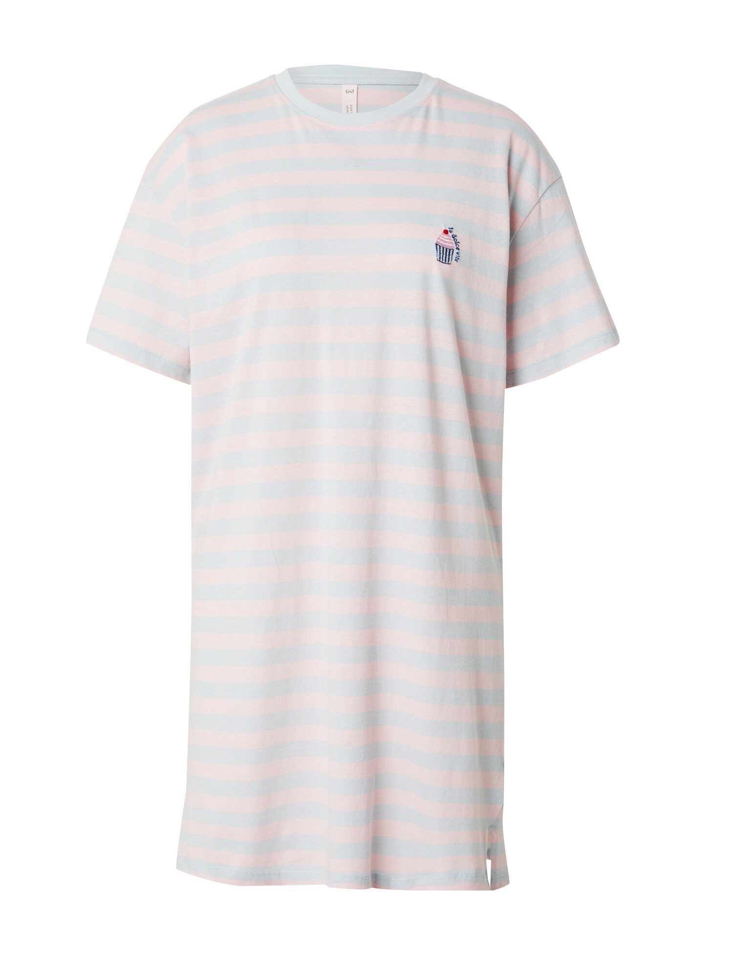 Hunkemöller Nočná košieľka  námornícka modrá / tyrkysová / ružová / rosé