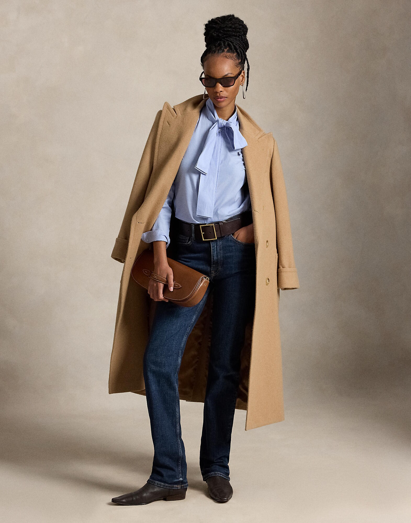 Polo Ralph Lauren Blusa  azul claro – imagen 8