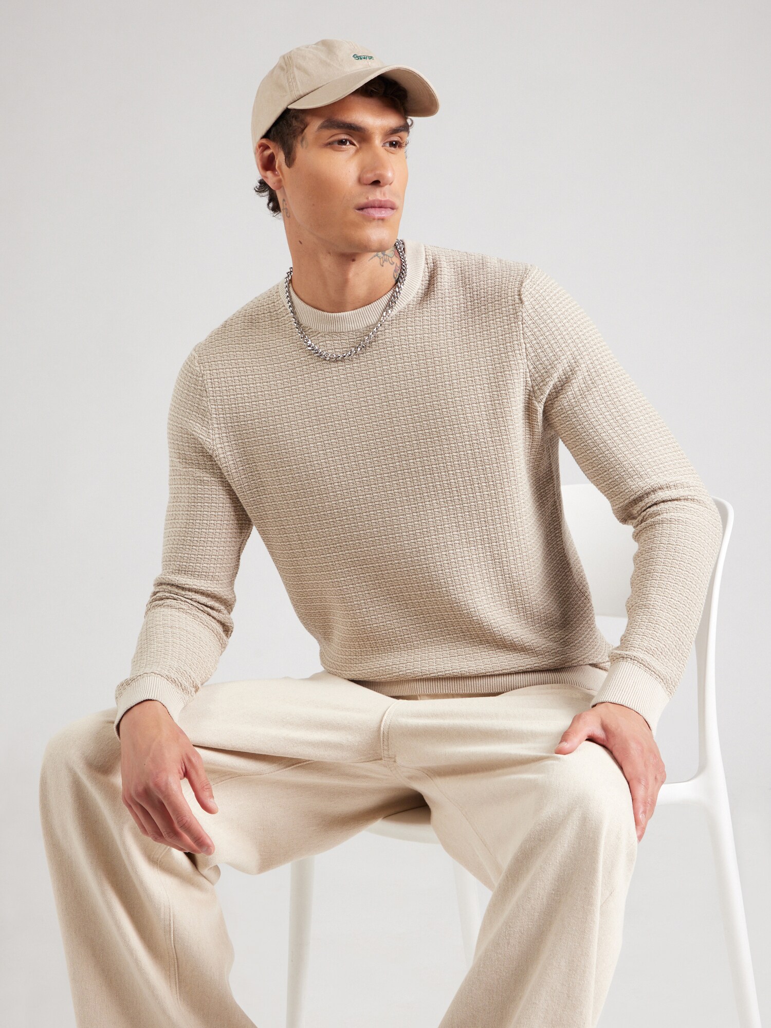 Only & Sons Pulóver 'ONSMIGUEL'  taupe termék 2. képe