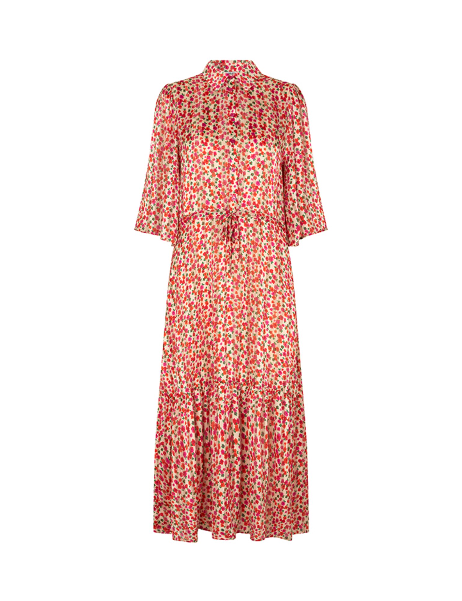 mbym Rochie Renia  verde / roz / roz / roșu