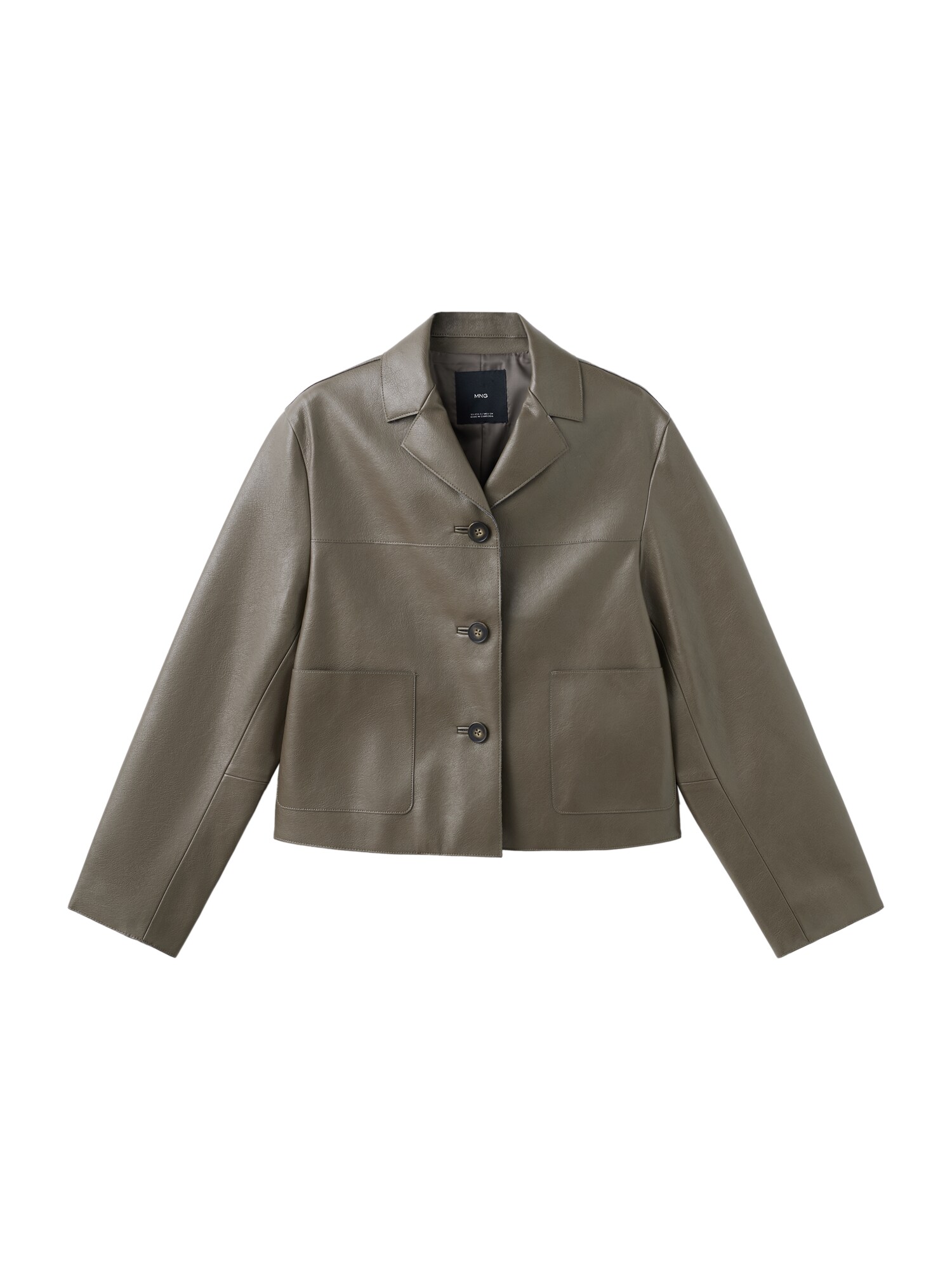 MANGO Geacă de primăvară-toamnă SABI  kaki