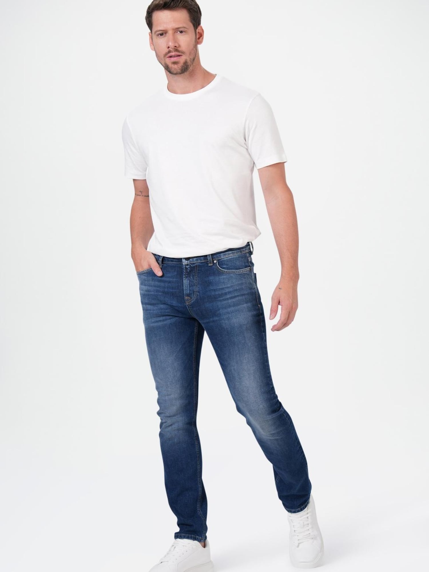 M.O.D MIRACLE OF DENIM Traperice plava