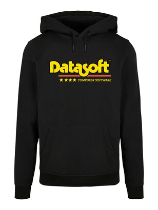 F4NT4STIC Sweatshirt ‘Retro Gaming Datasoft’ Geel / Rood / Zwart