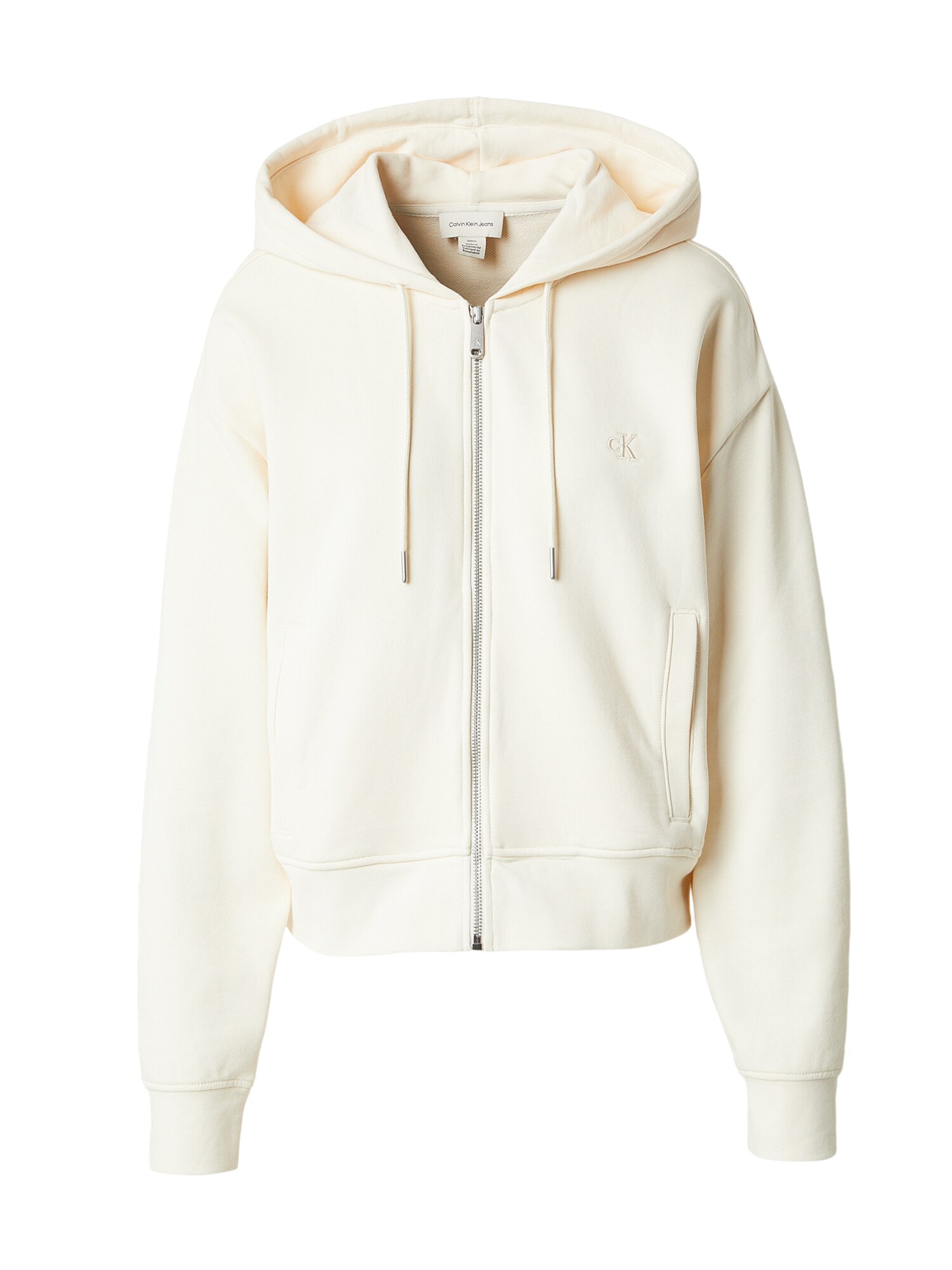 Calvin Klein Jeans Hanorac  alb