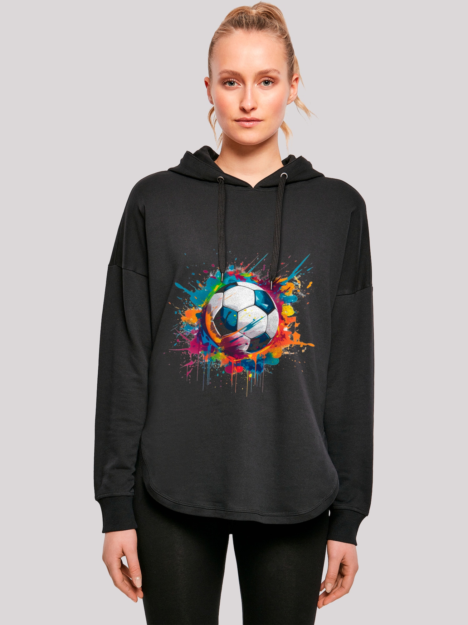Thumbnail - F4NT4STIC Sweatshirt Bunte Fußball Grafik