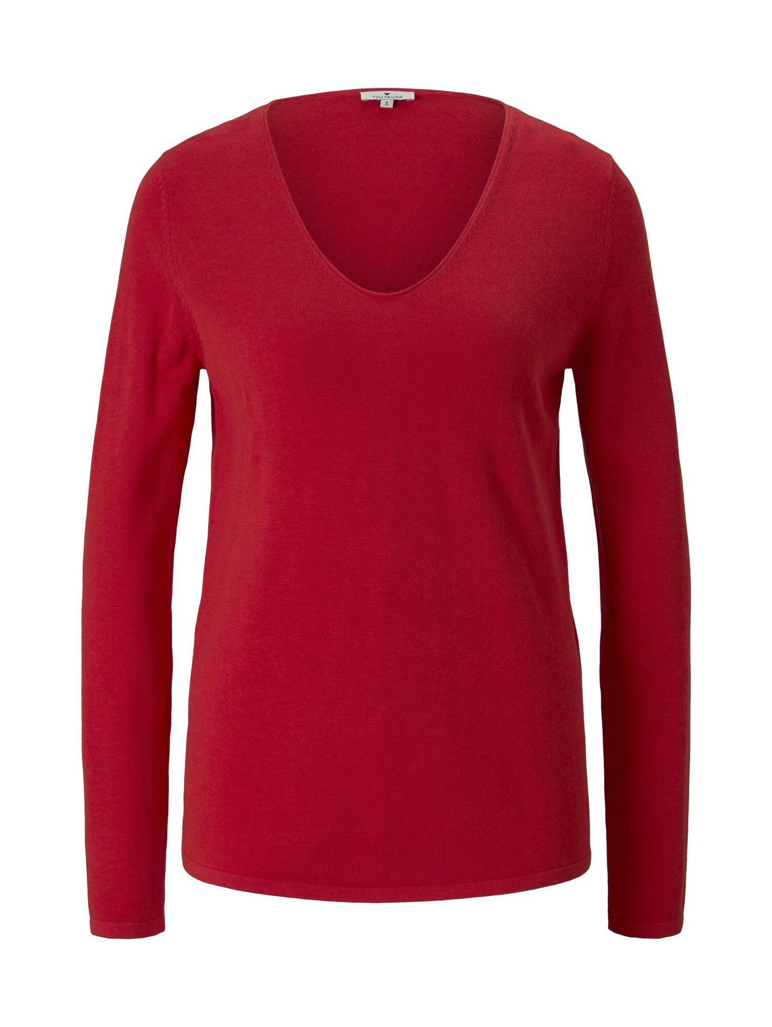 TOM TAILOR Pullover  vermelho