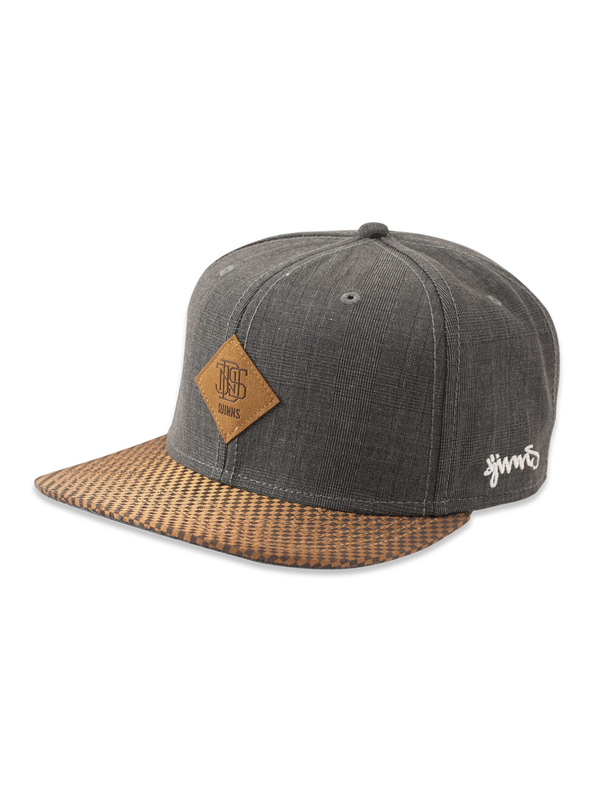 DJINNS snapback Keps Glencheck Grey Snapback herr – bild 2