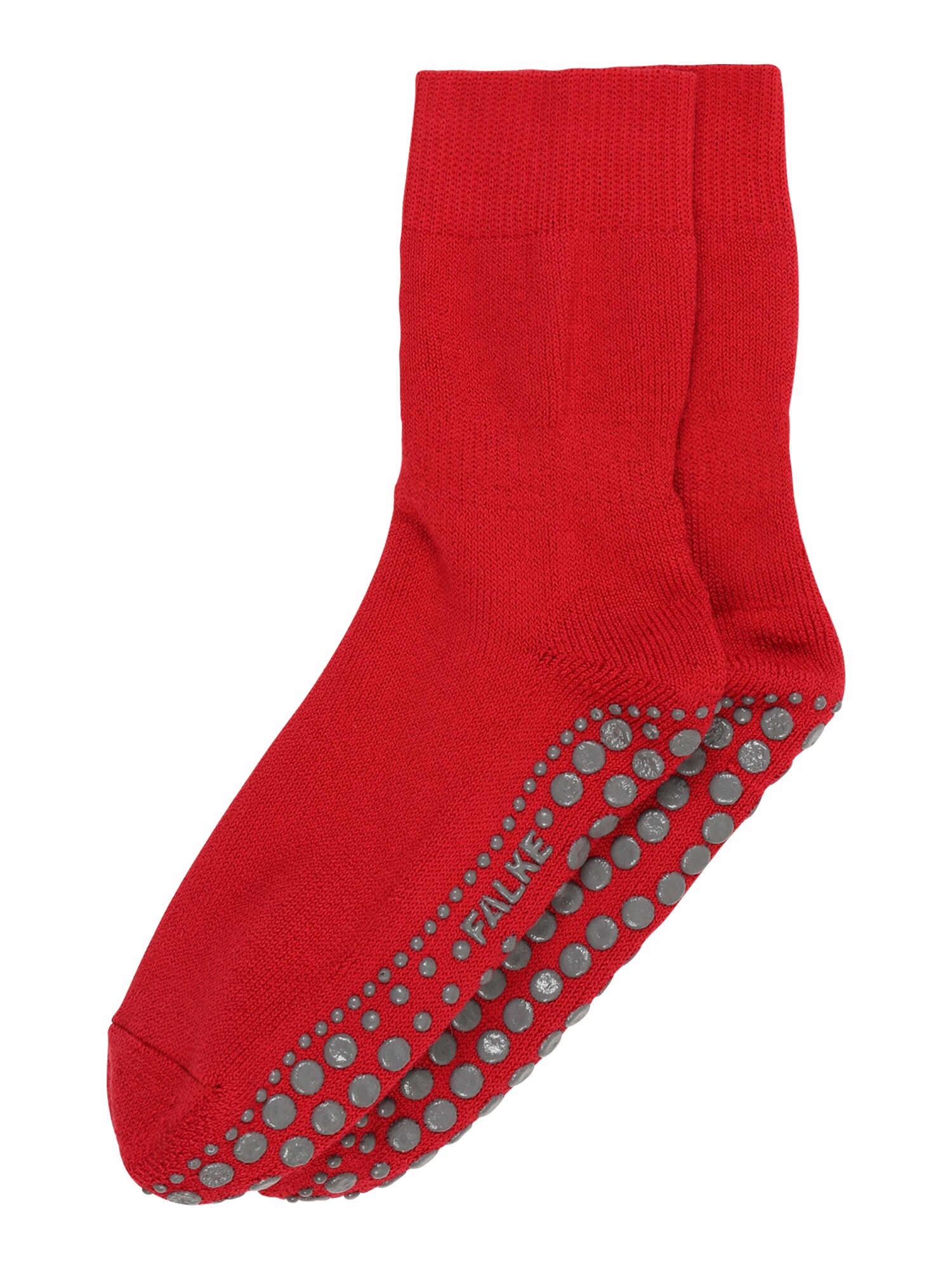 FALKE Socken  raudona / pilka