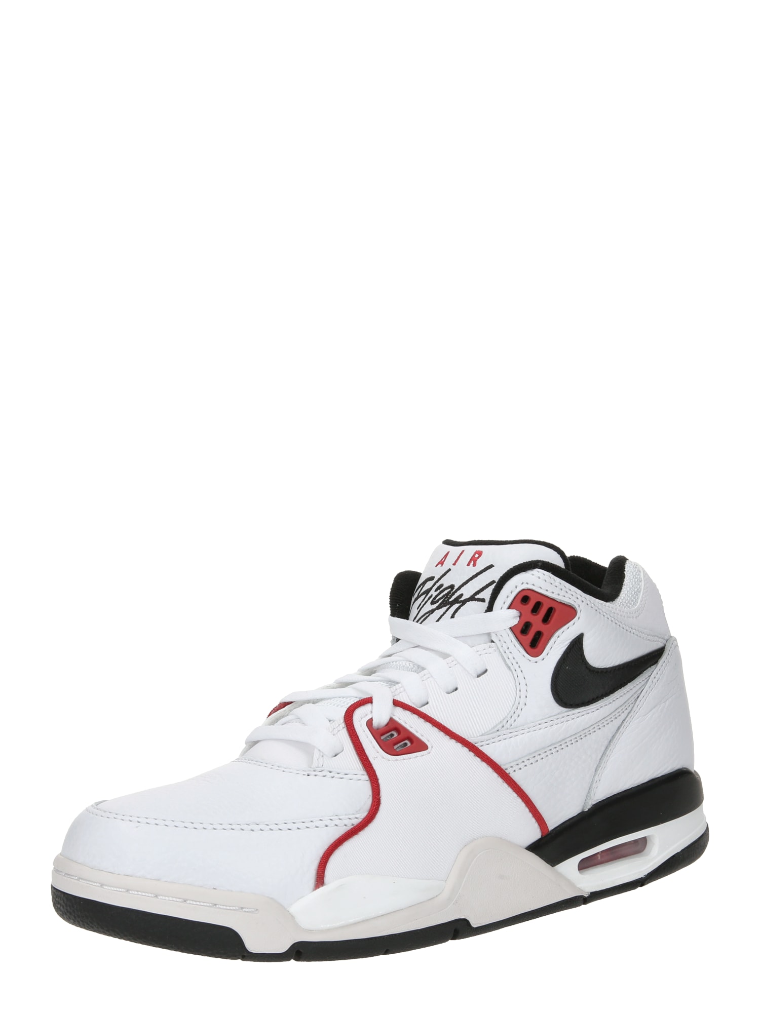 Nike Sportswear Sneaker înalt 'Air Flight 89'  roșu / negru / alb