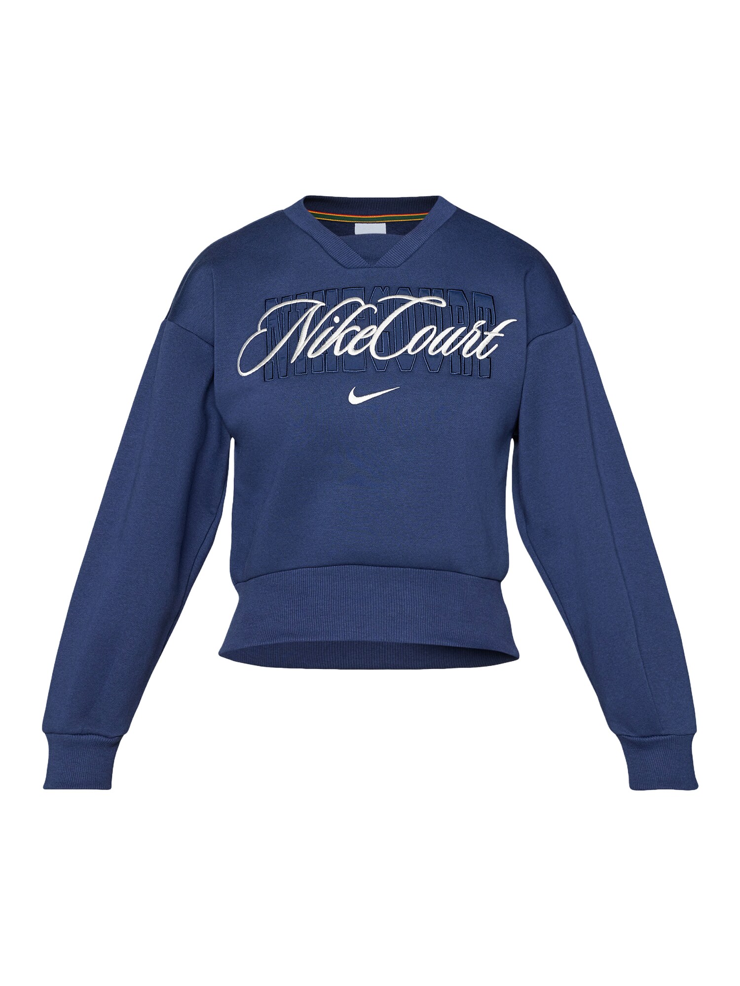 NIKE Hanorac sport CRT  bleumarin / alb