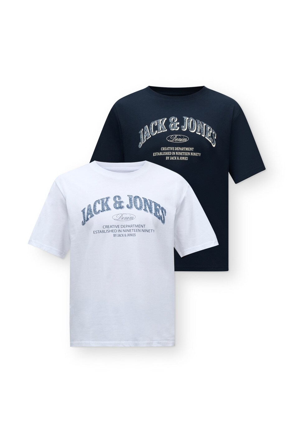 T-shirt 'JJEDENVER' marinblå / safir