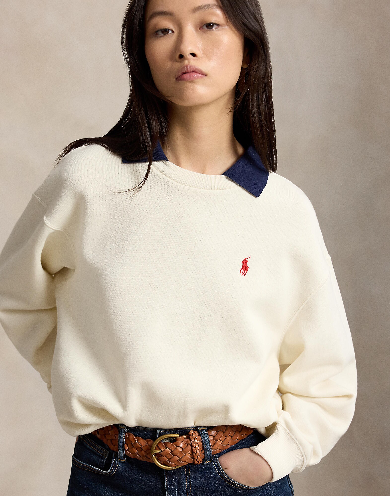 Polo Ralph Lauren Sudadera blanco – imagen 3