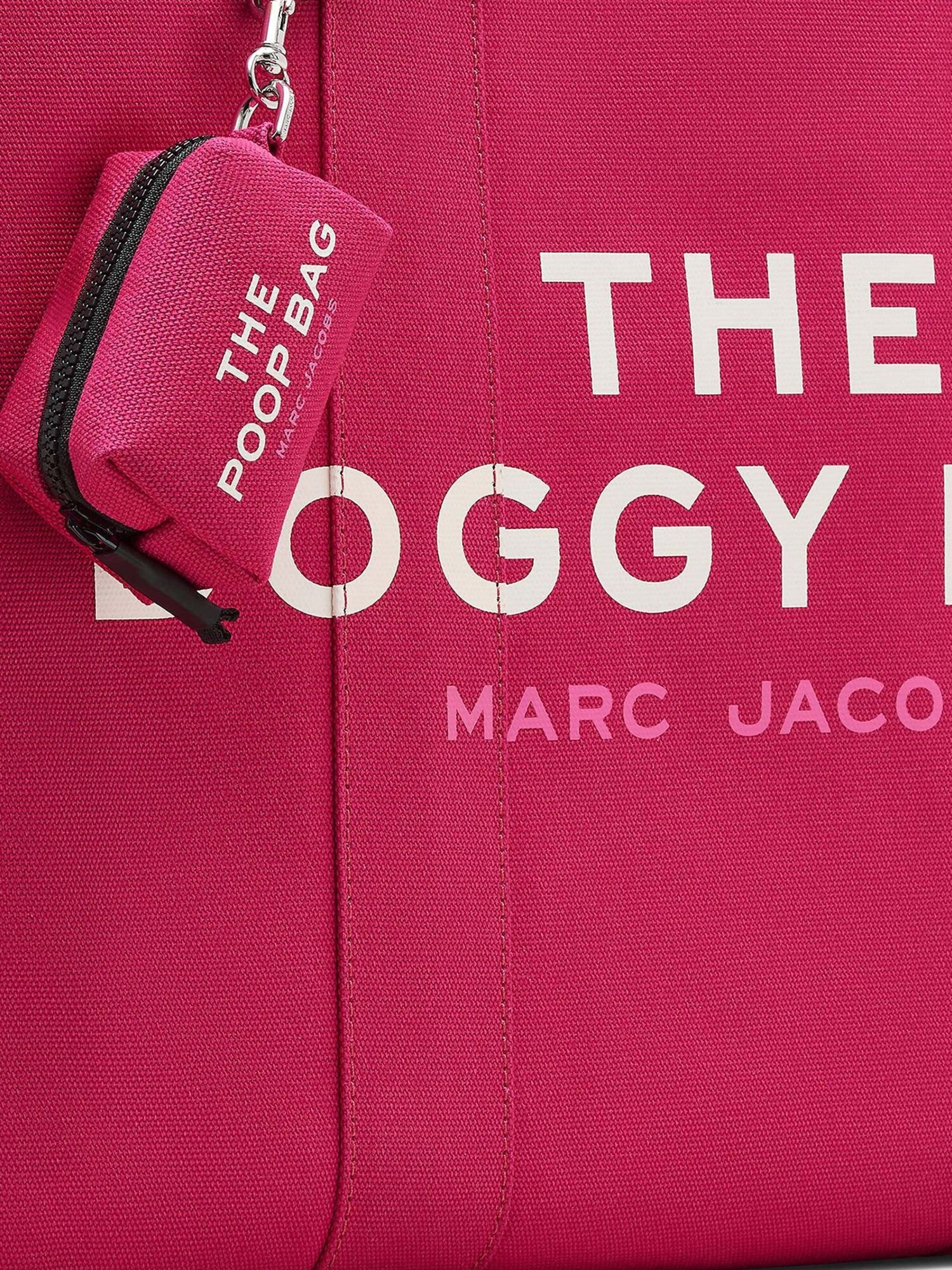 Marc Jacobs Bolso de mano 'Doggy'  fucsia – imagen 3