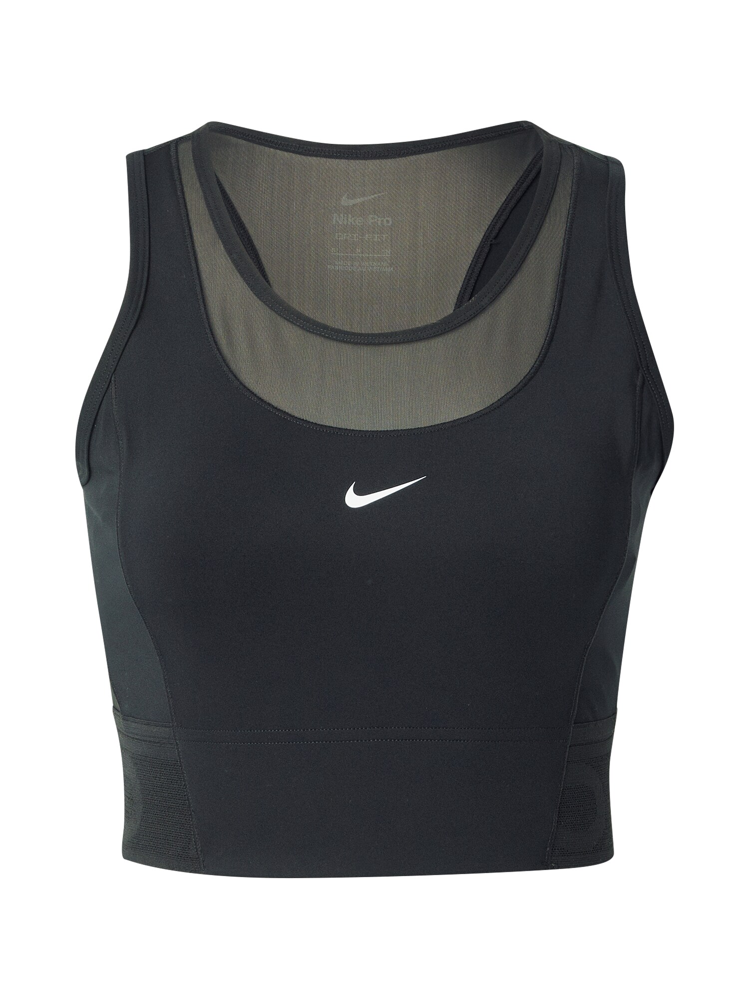 NIKE Sport top  fekete / fehér akciós termékkép 1