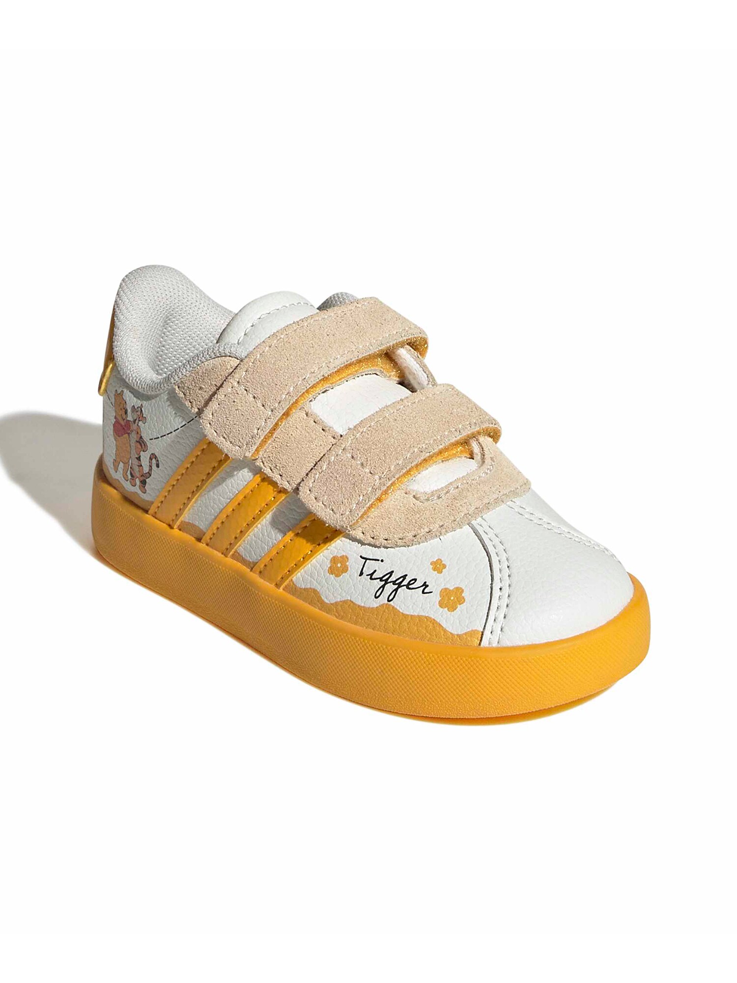 ADIDAS SPORTSWEAR Pantofi sport VL Court Winnie galben / portocaliu / negru / alb